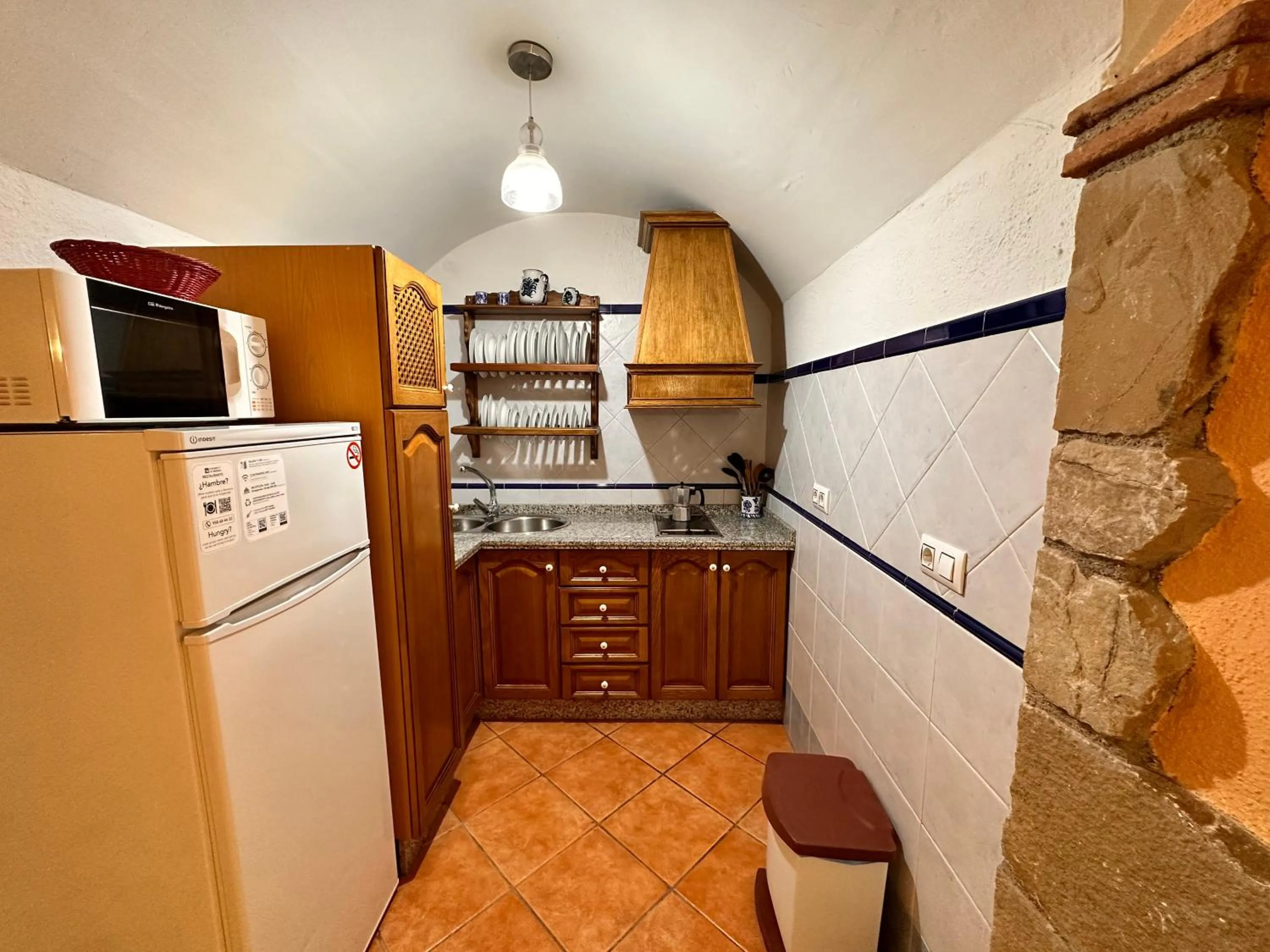 Kitchen or kitchenette in Cuevas La Granja