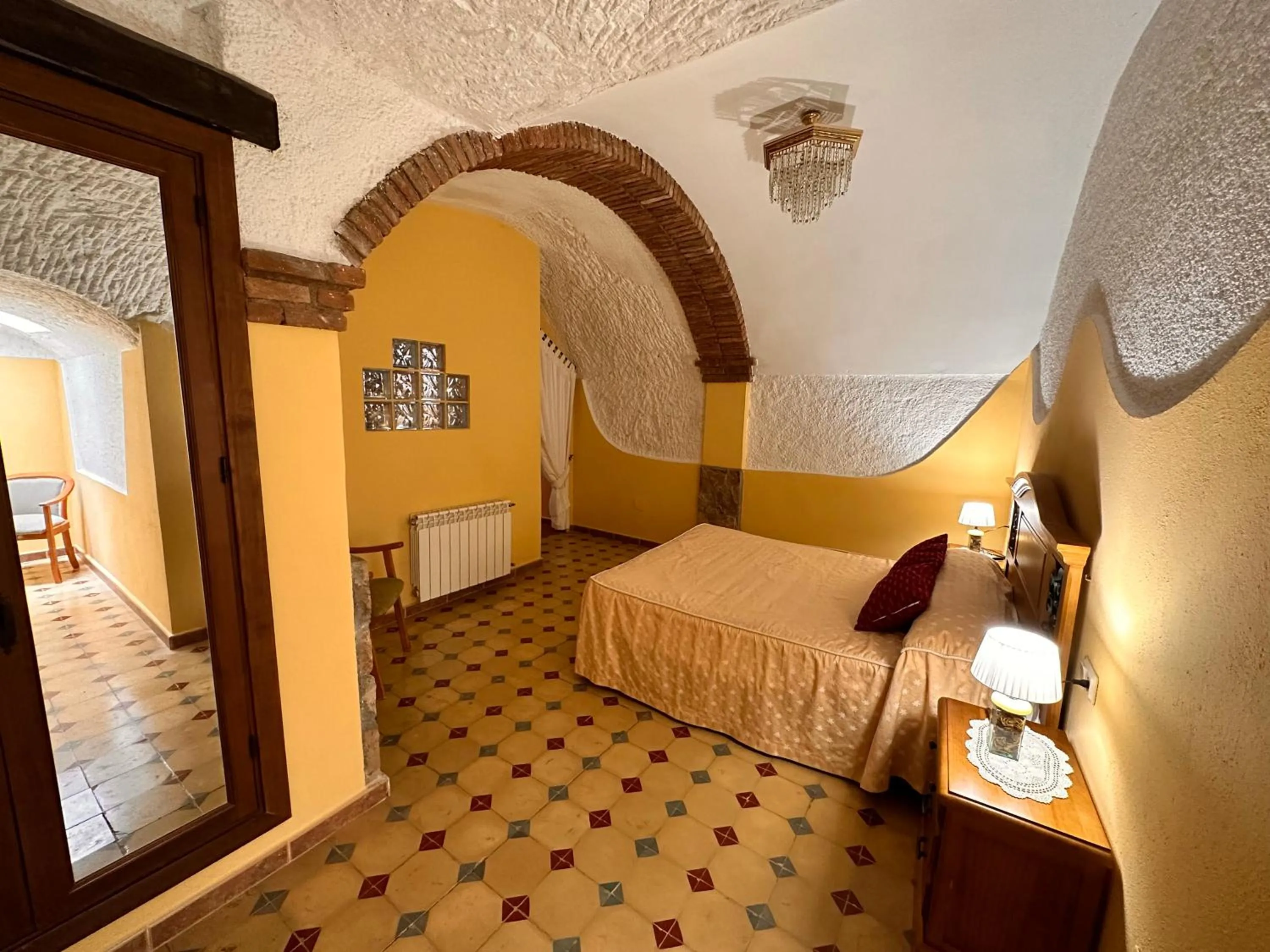 Bed in Cuevas La Granja
