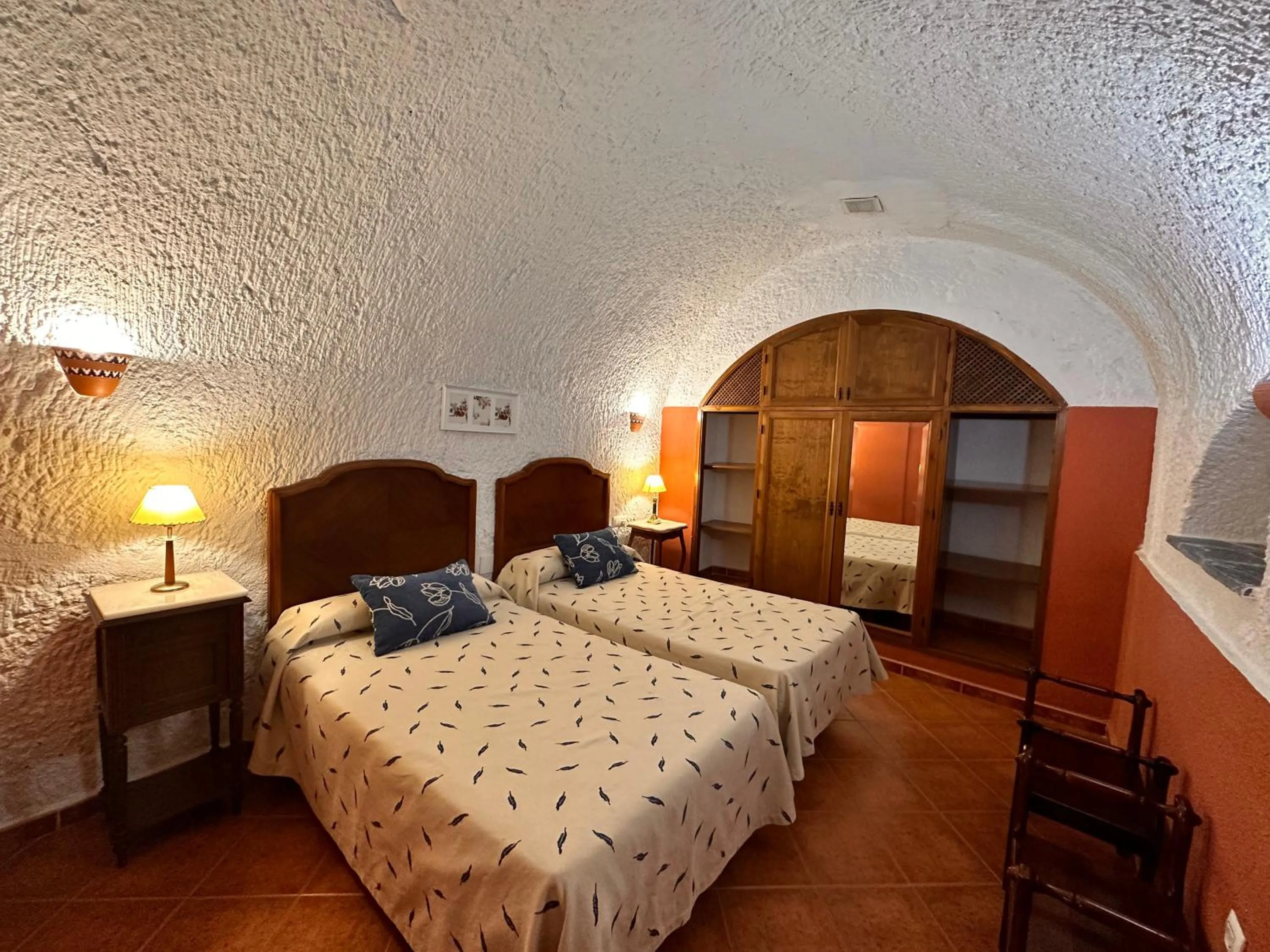 Bedroom, Bed in Cuevas La Granja
