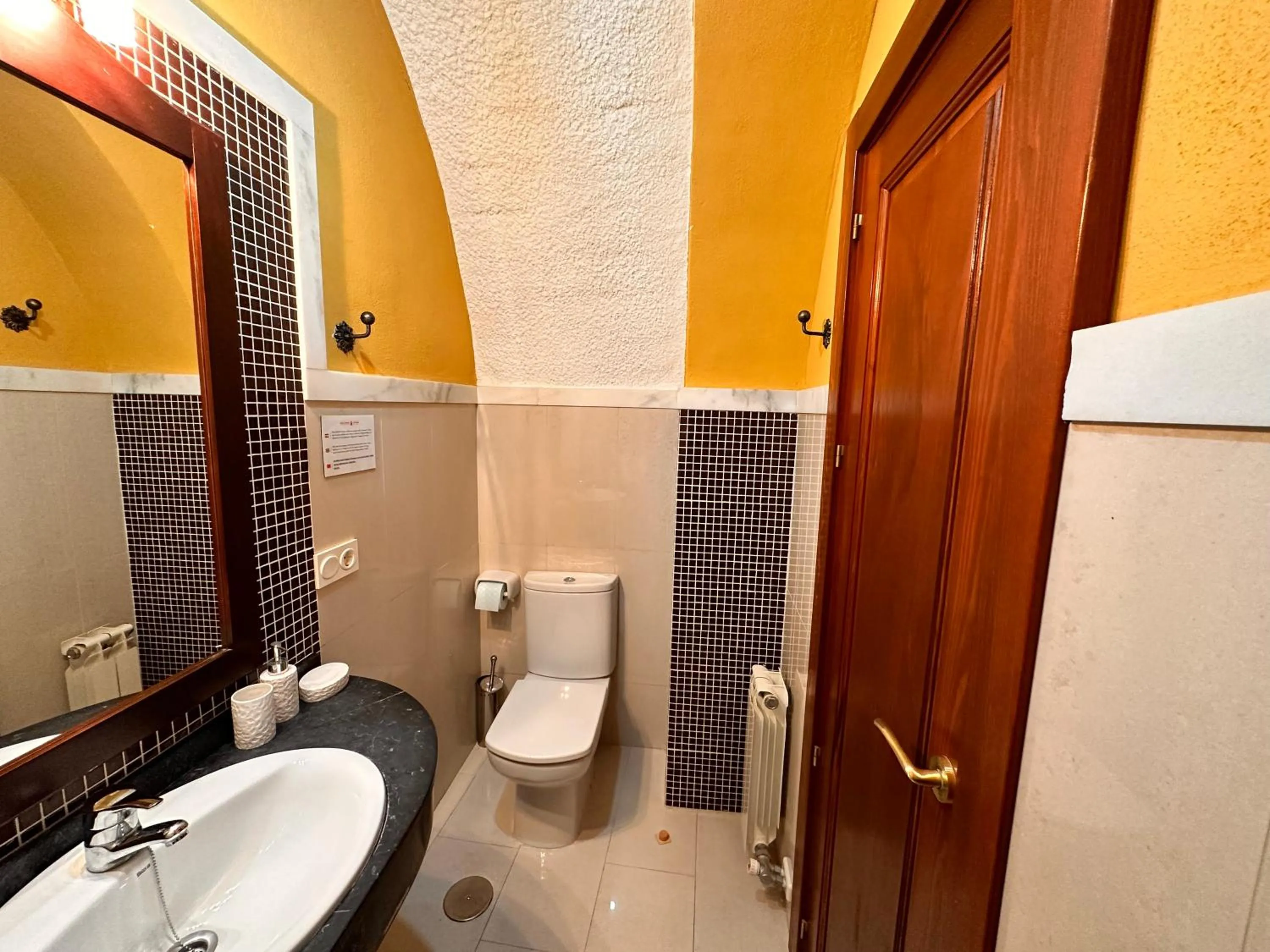 Toilet in Cuevas La Granja