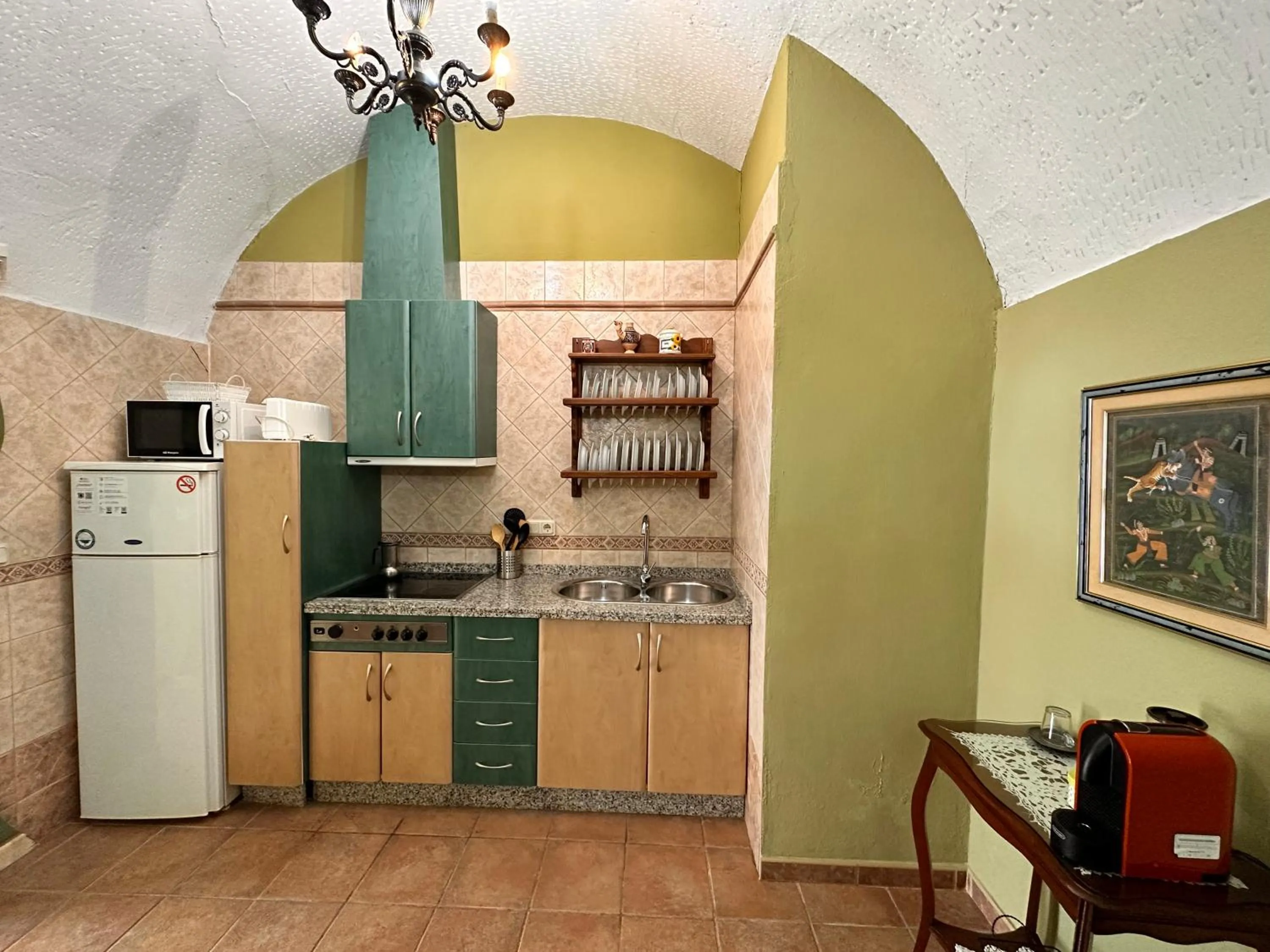 Kitchen or kitchenette in Cuevas La Granja