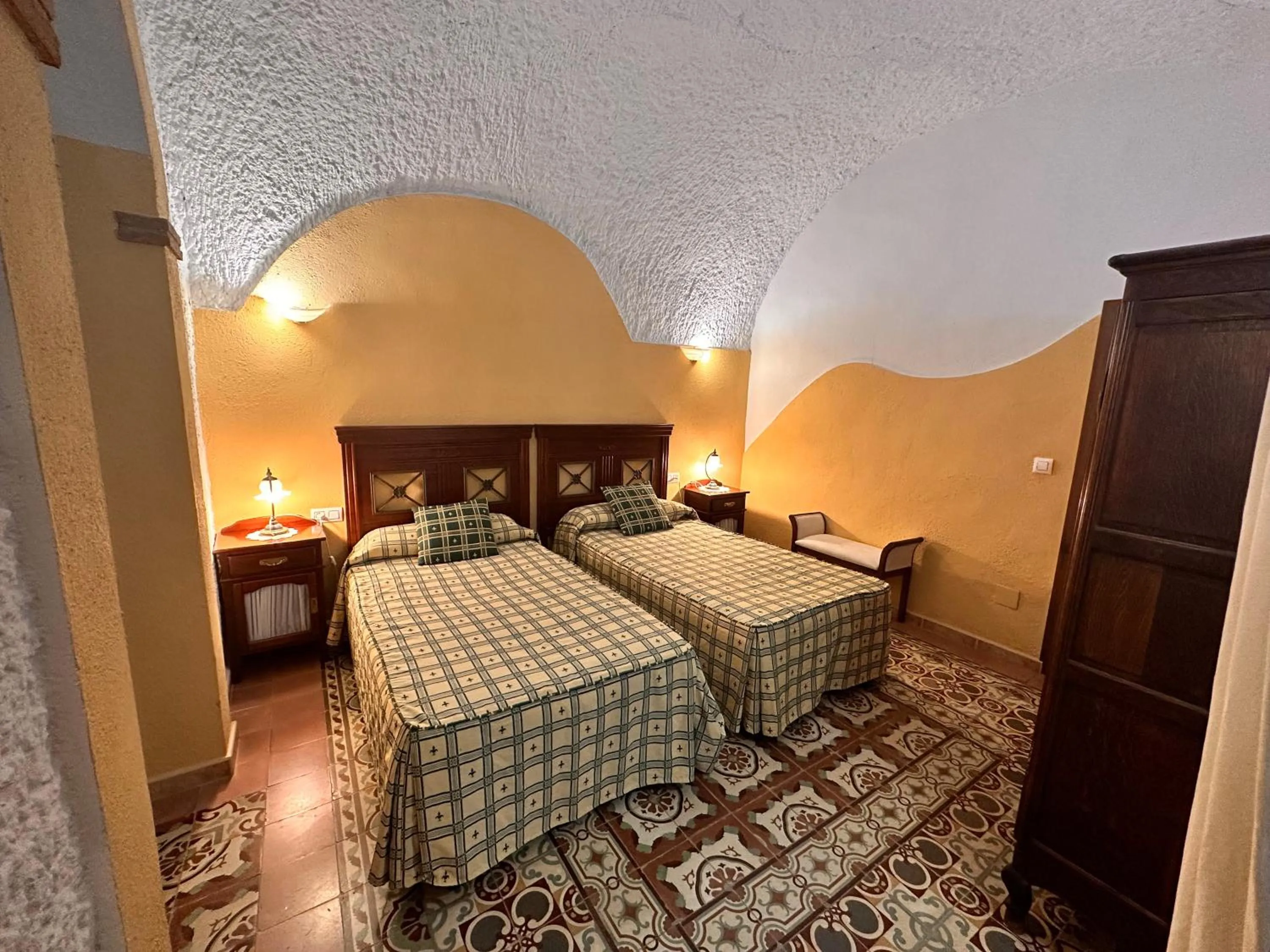 Bedroom, Bed in Cuevas La Granja