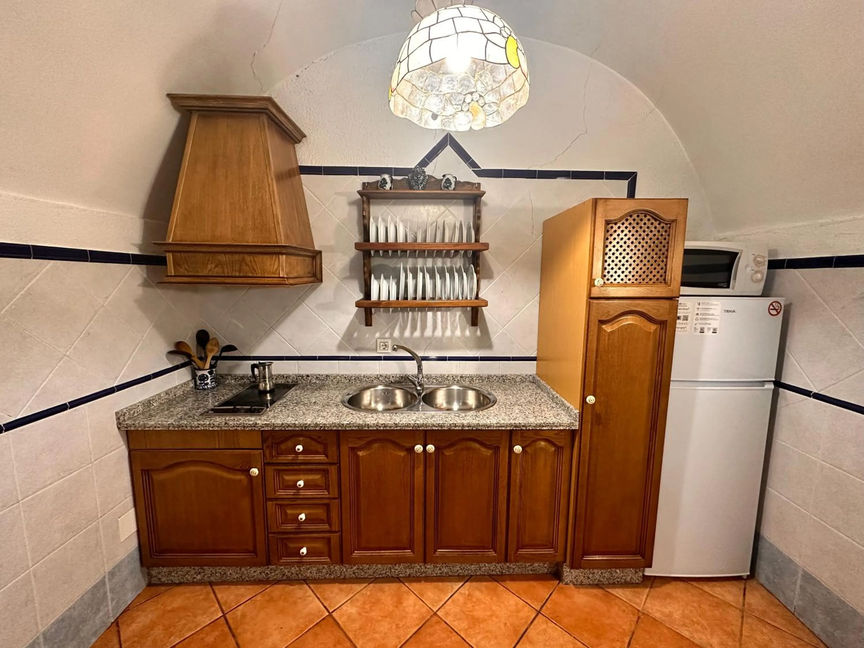 Kitchen or kitchenette in Cuevas La Granja
