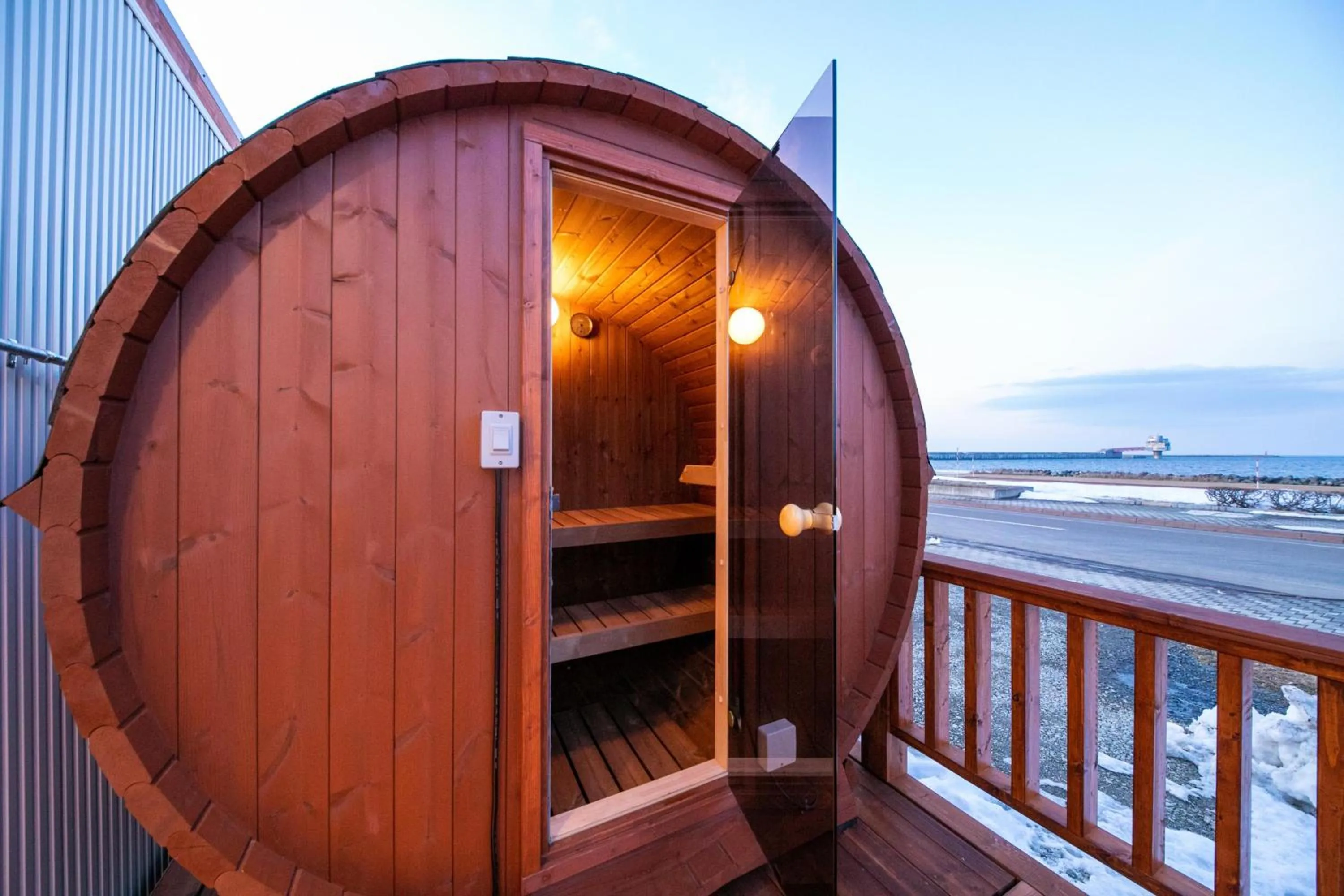 Sauna in Okhotsk Ocean Villa AL MARE mombetsu