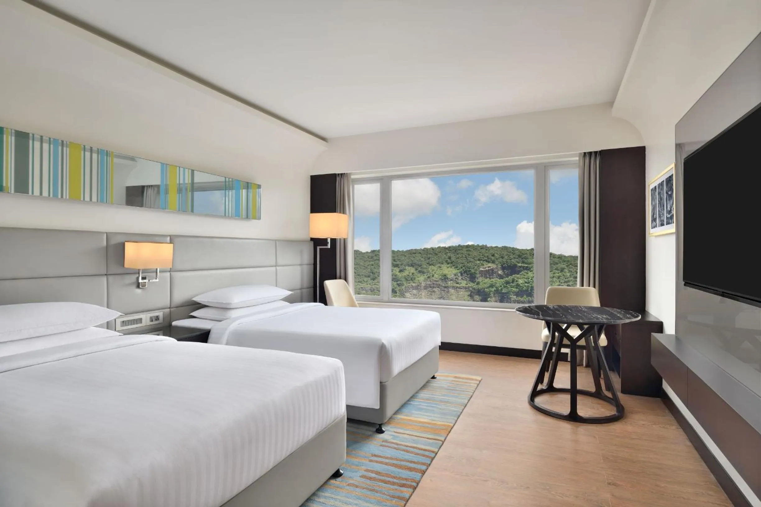 Bed in Courtyard by Marriott Navi Mumbai