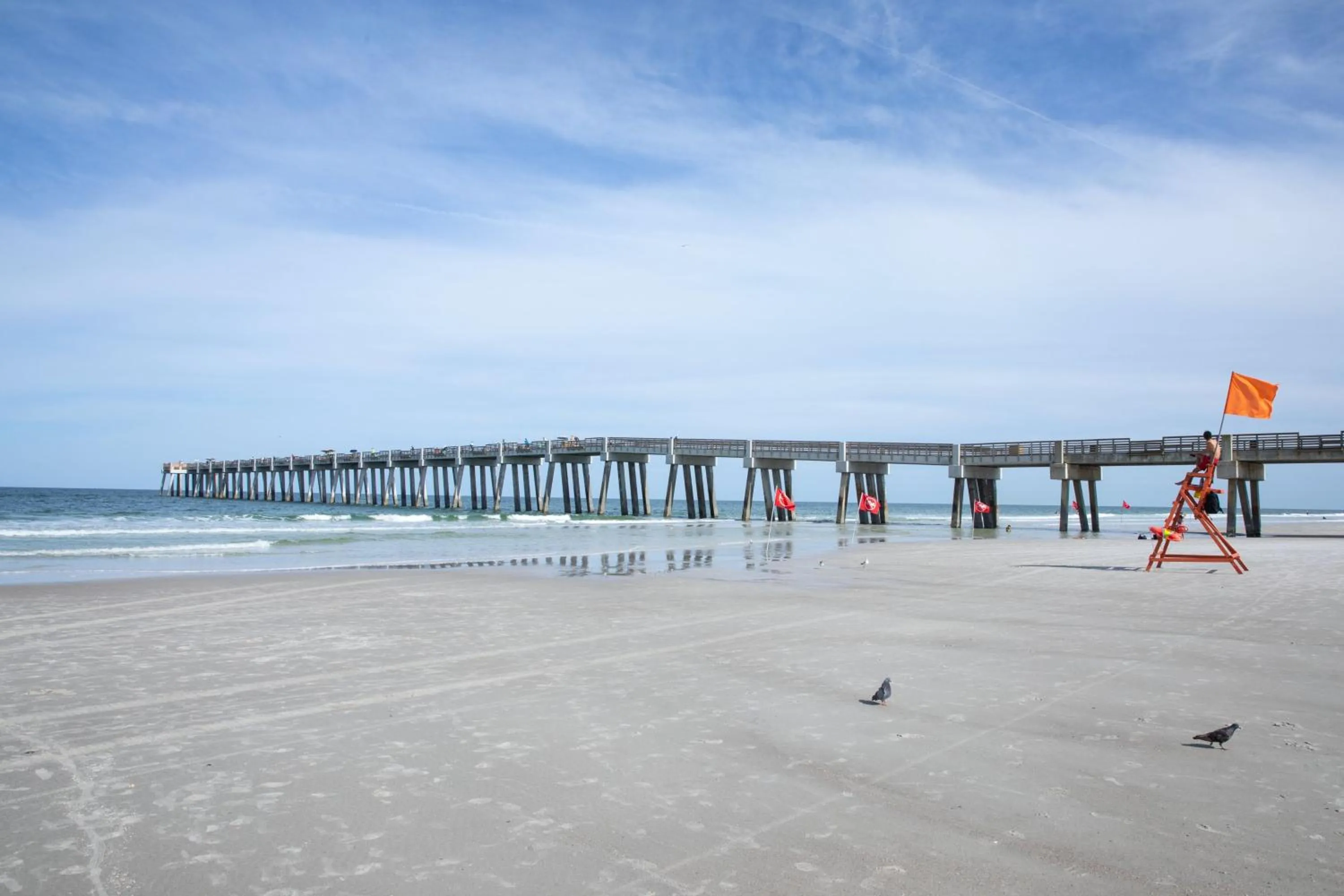 Beach in SpringHill Suites by Marriott Jacksonville Beach Oceanfront