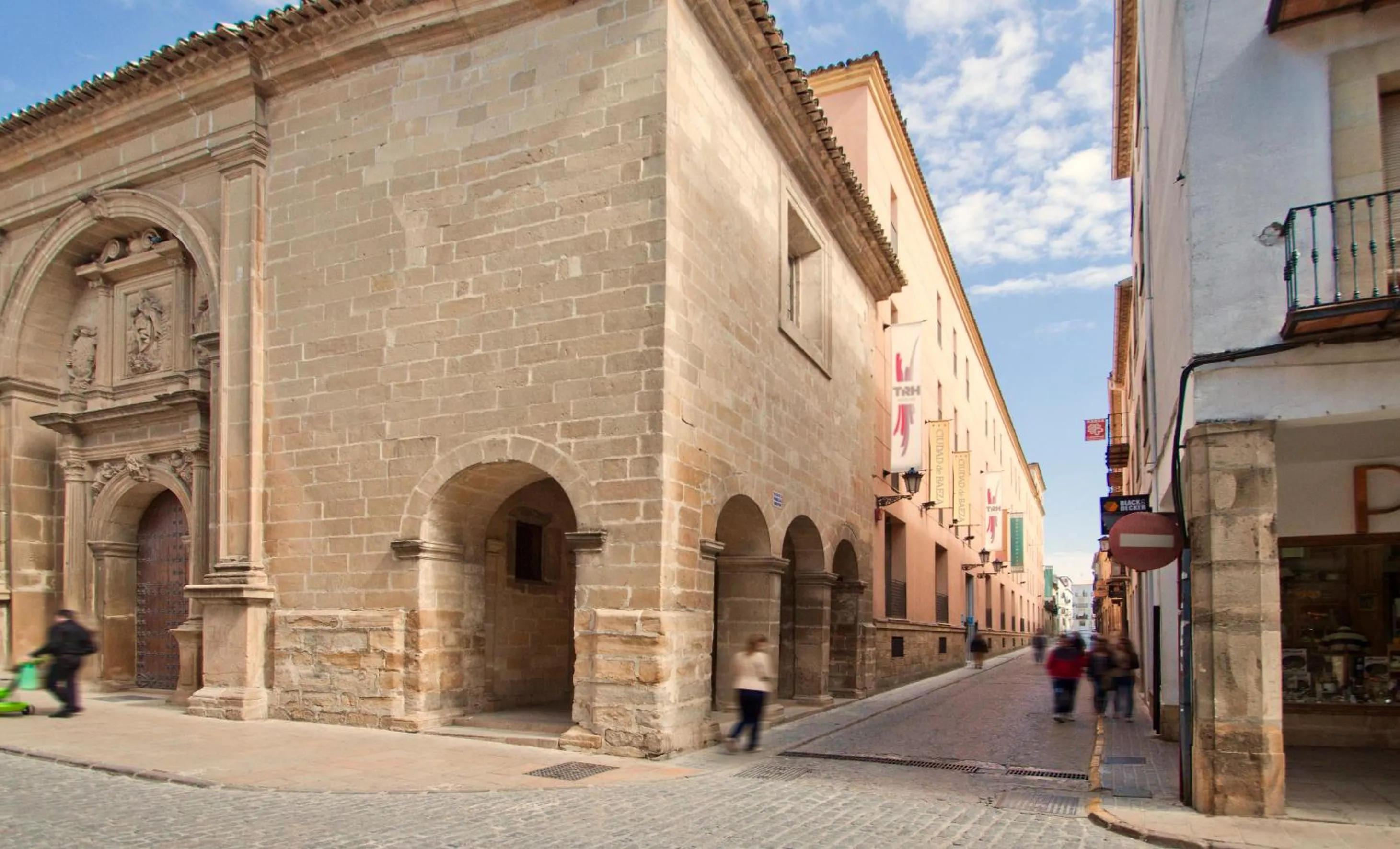 Facade/entrance in TRH Ciudad de Baeza