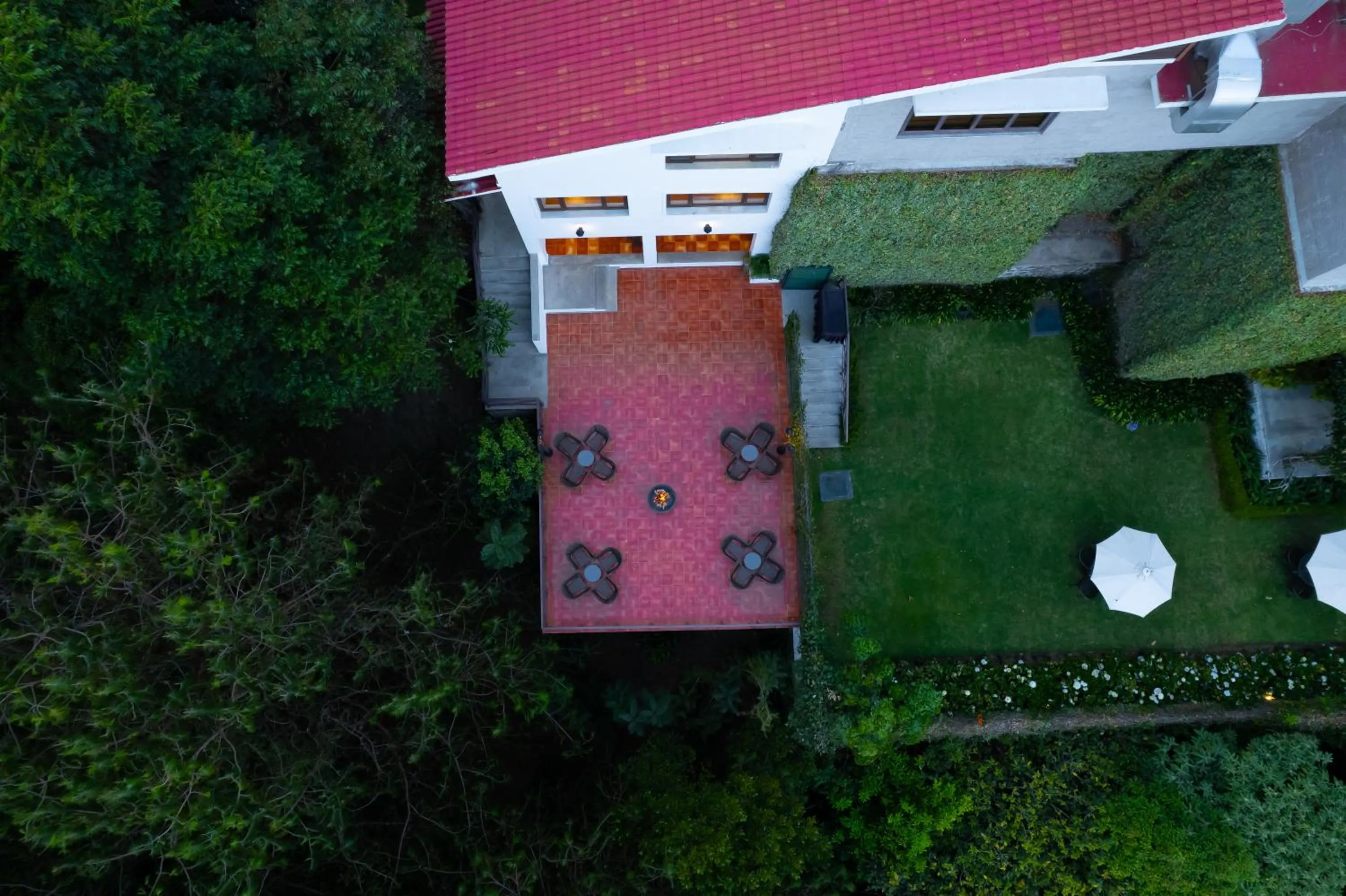Balcony/Terrace in Dvara Luxury Resort Kodaikanal
