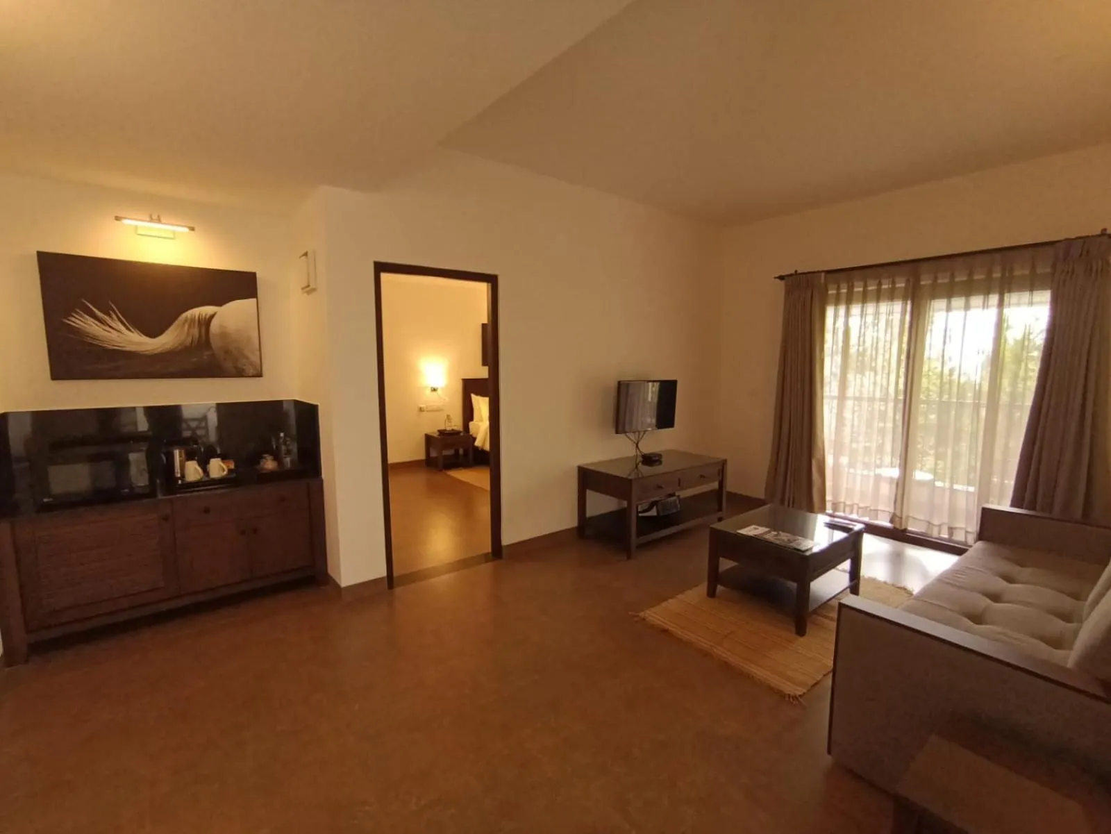 Living room in Dvara Luxury Resort Kodaikanal