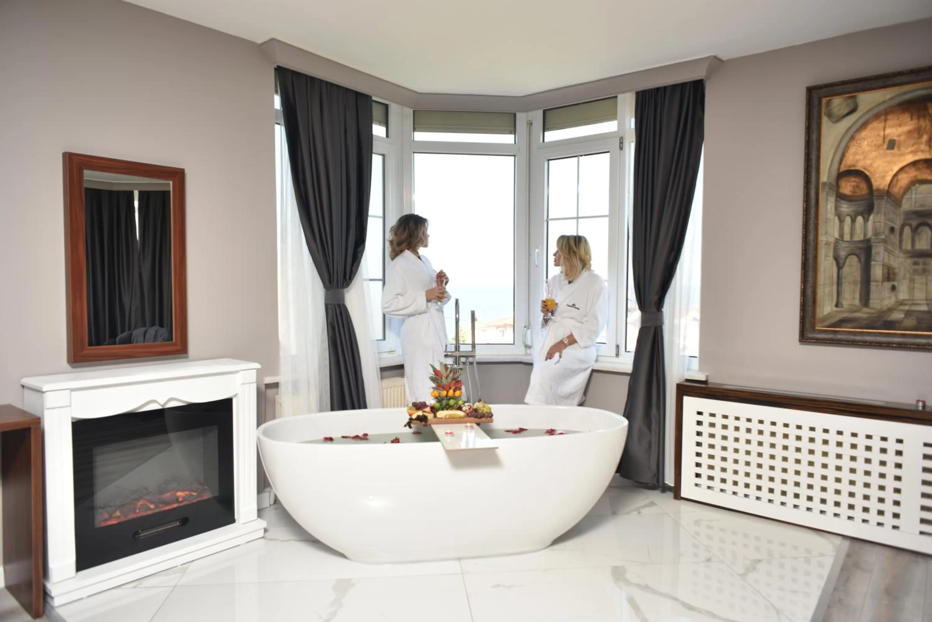 Natural landscape in Istanbul Airport Treekos Suite Hotel