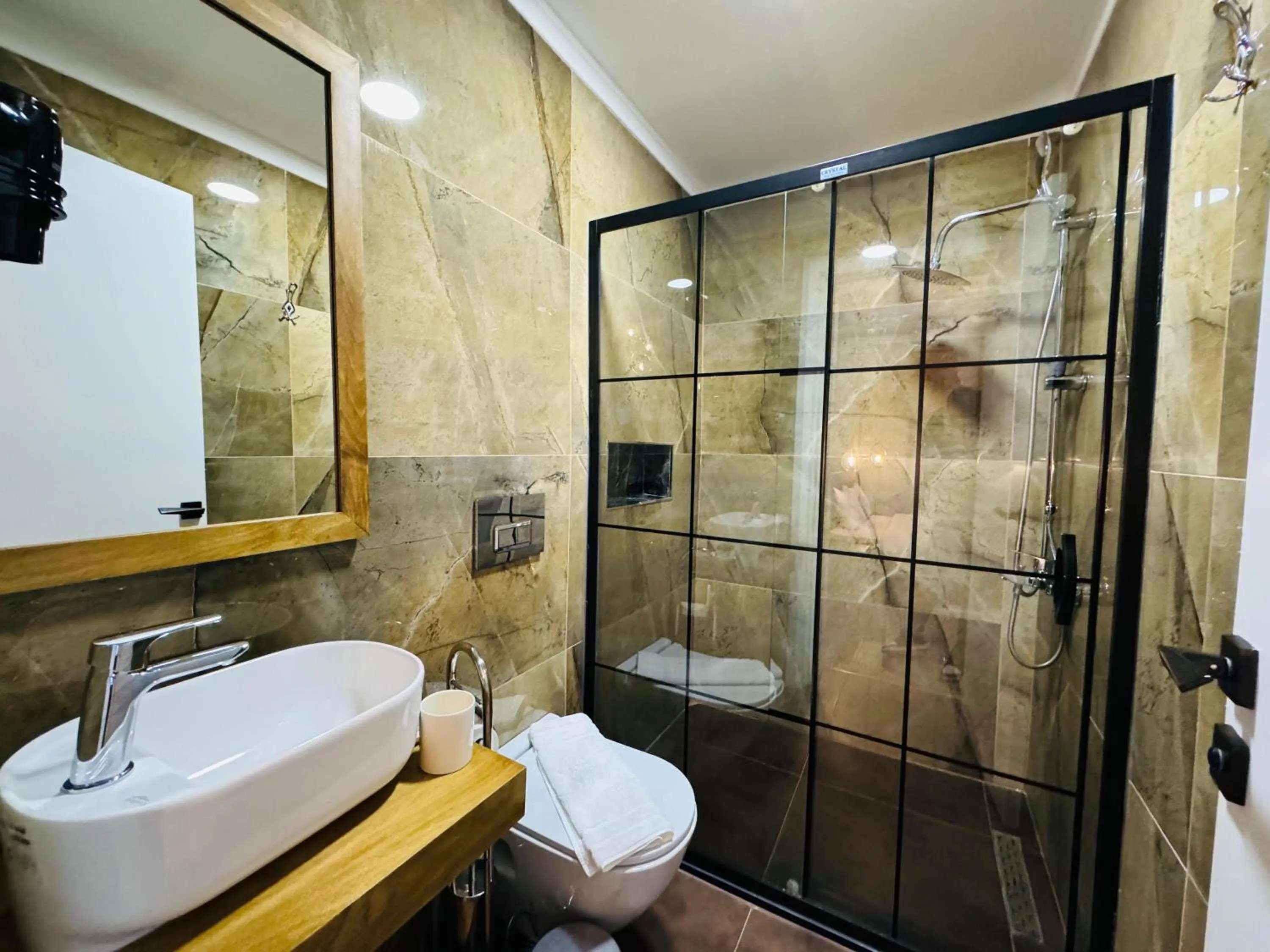 Shower in Istanbul Airport Treekos Suite Hotel