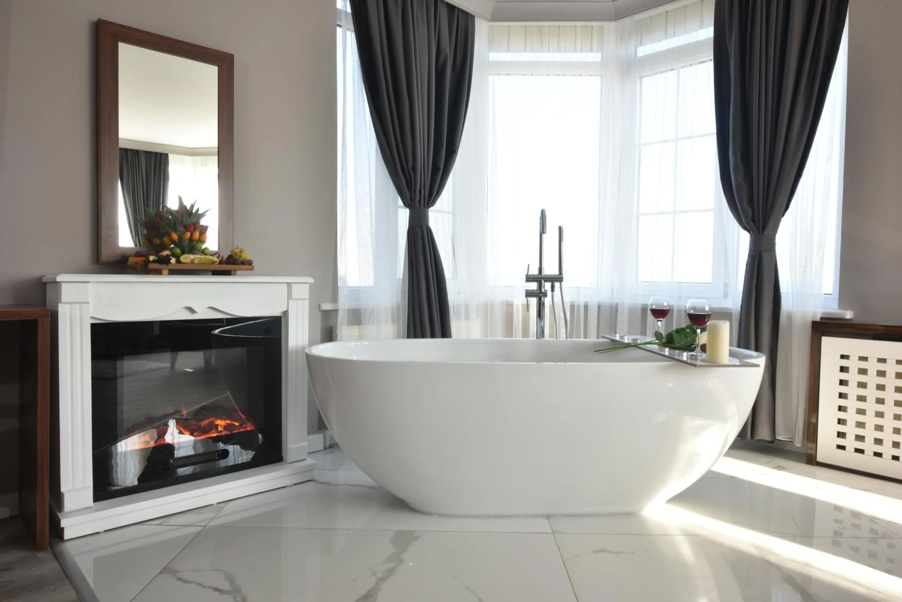 Bathroom in Istanbul Airport Treekos Suite Hotel