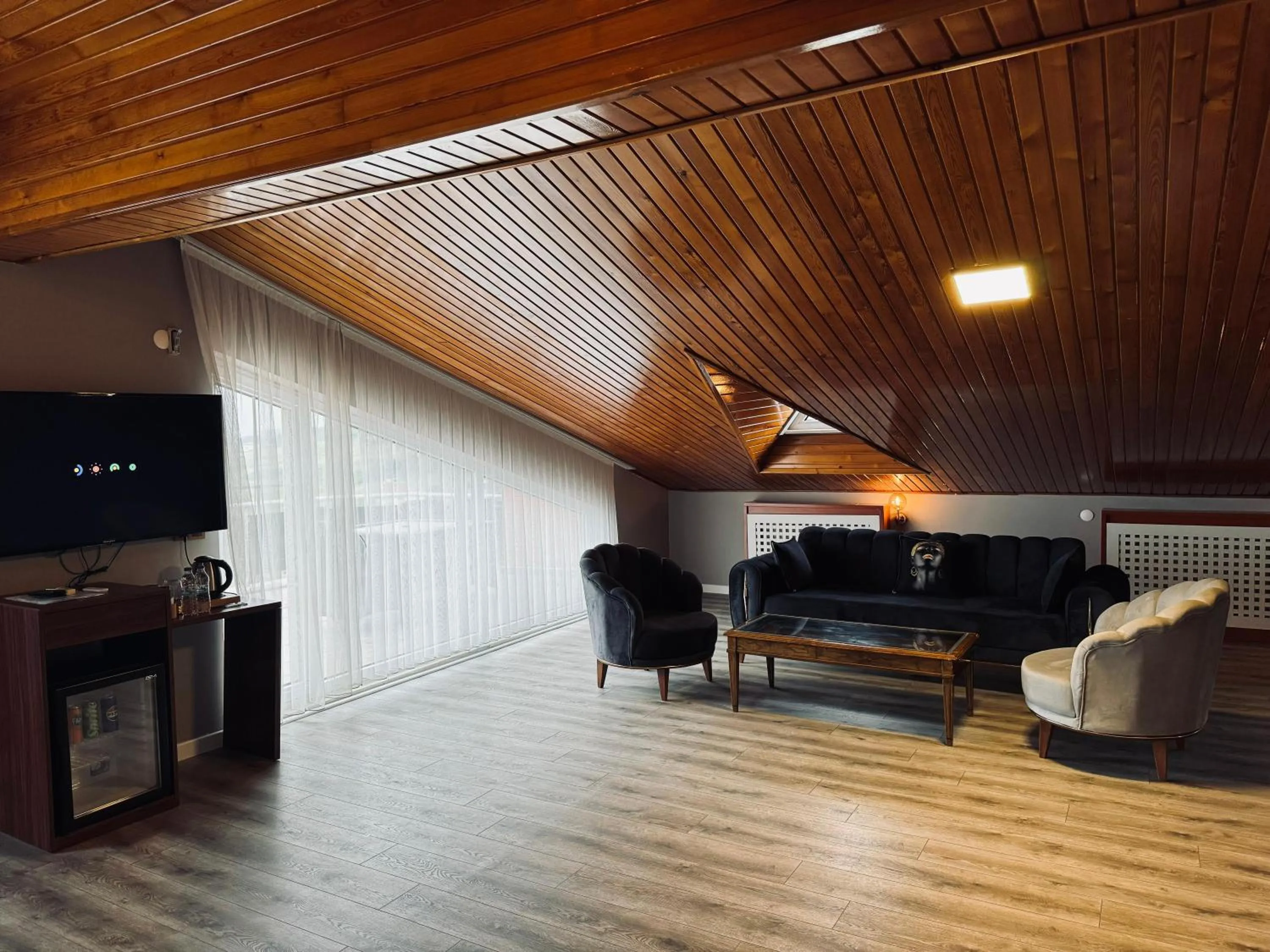 TV and multimedia in Istanbul Airport Treekos Suite Hotel