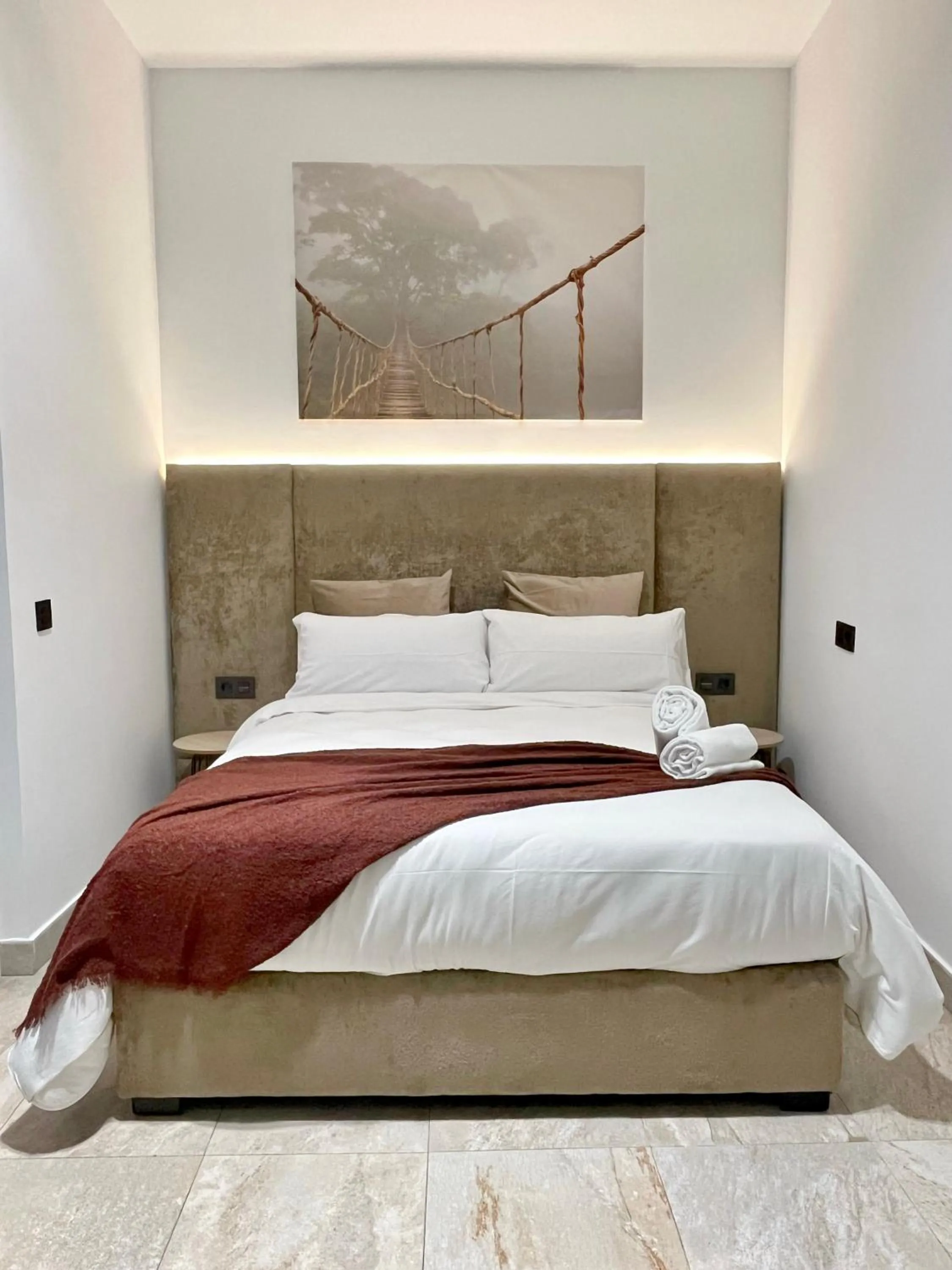 Bed in Tennessee Urban Suites