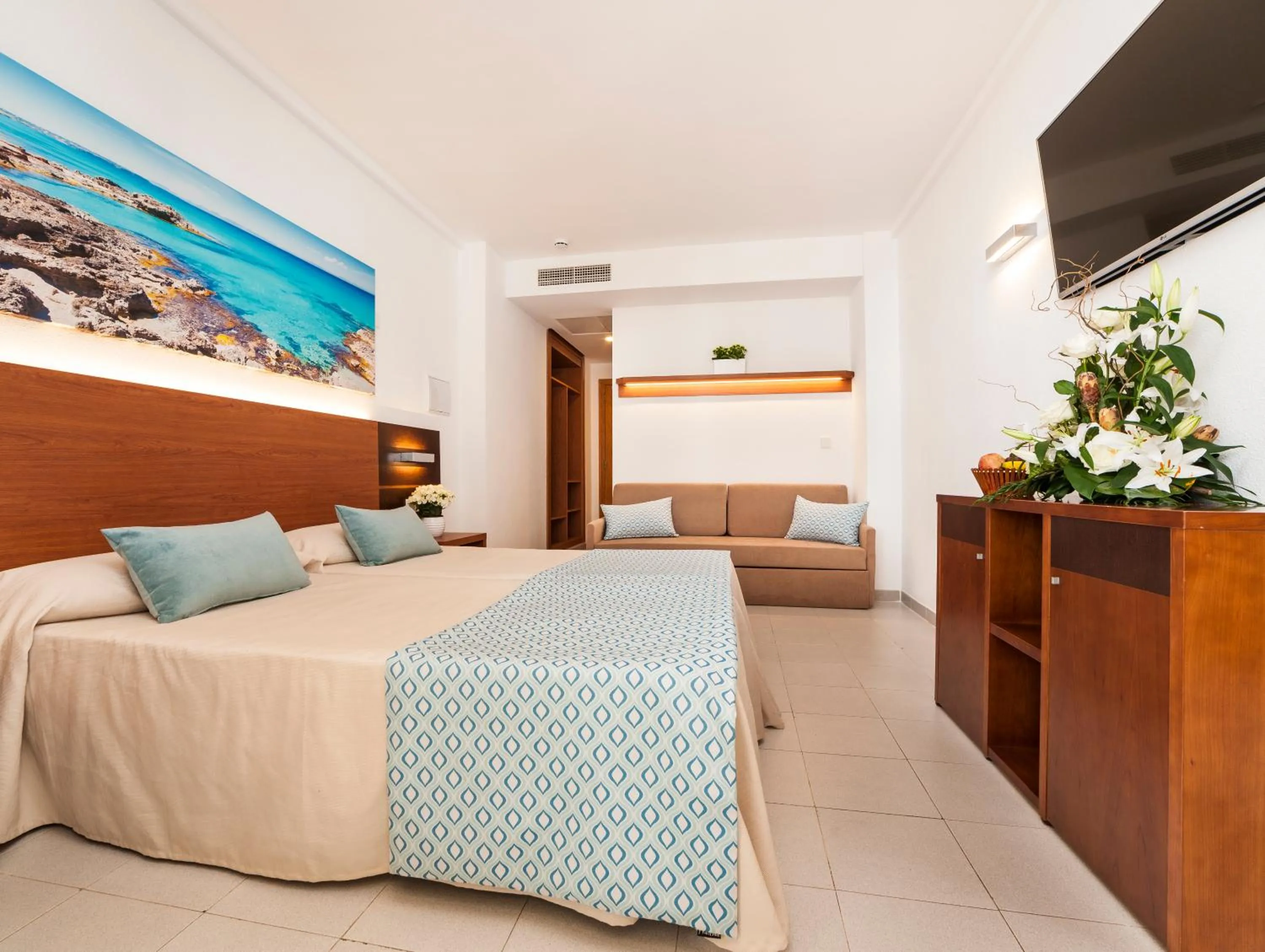 Bed in Globales Bouganvilla