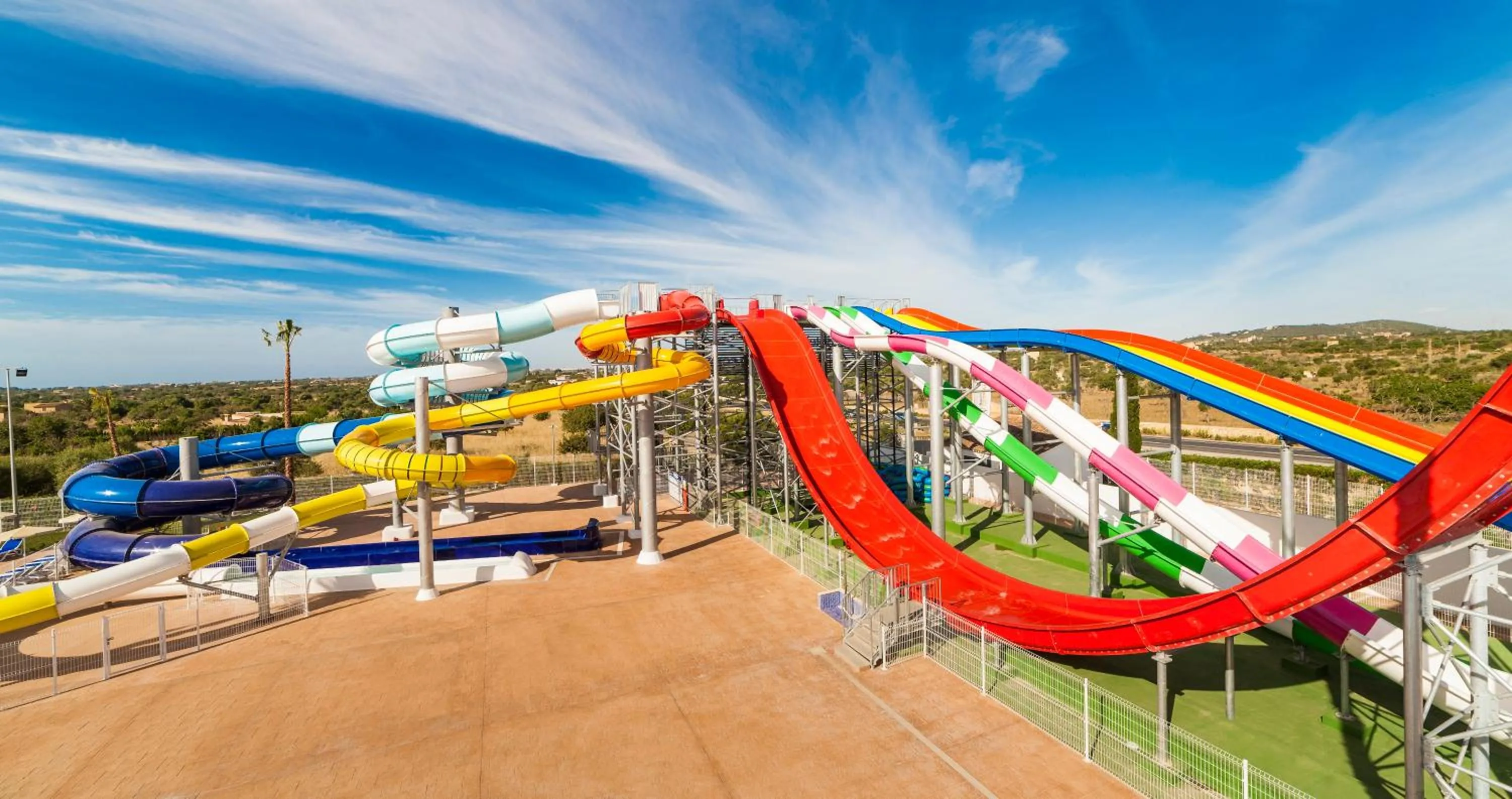 Aqua park in Globales Bouganvilla