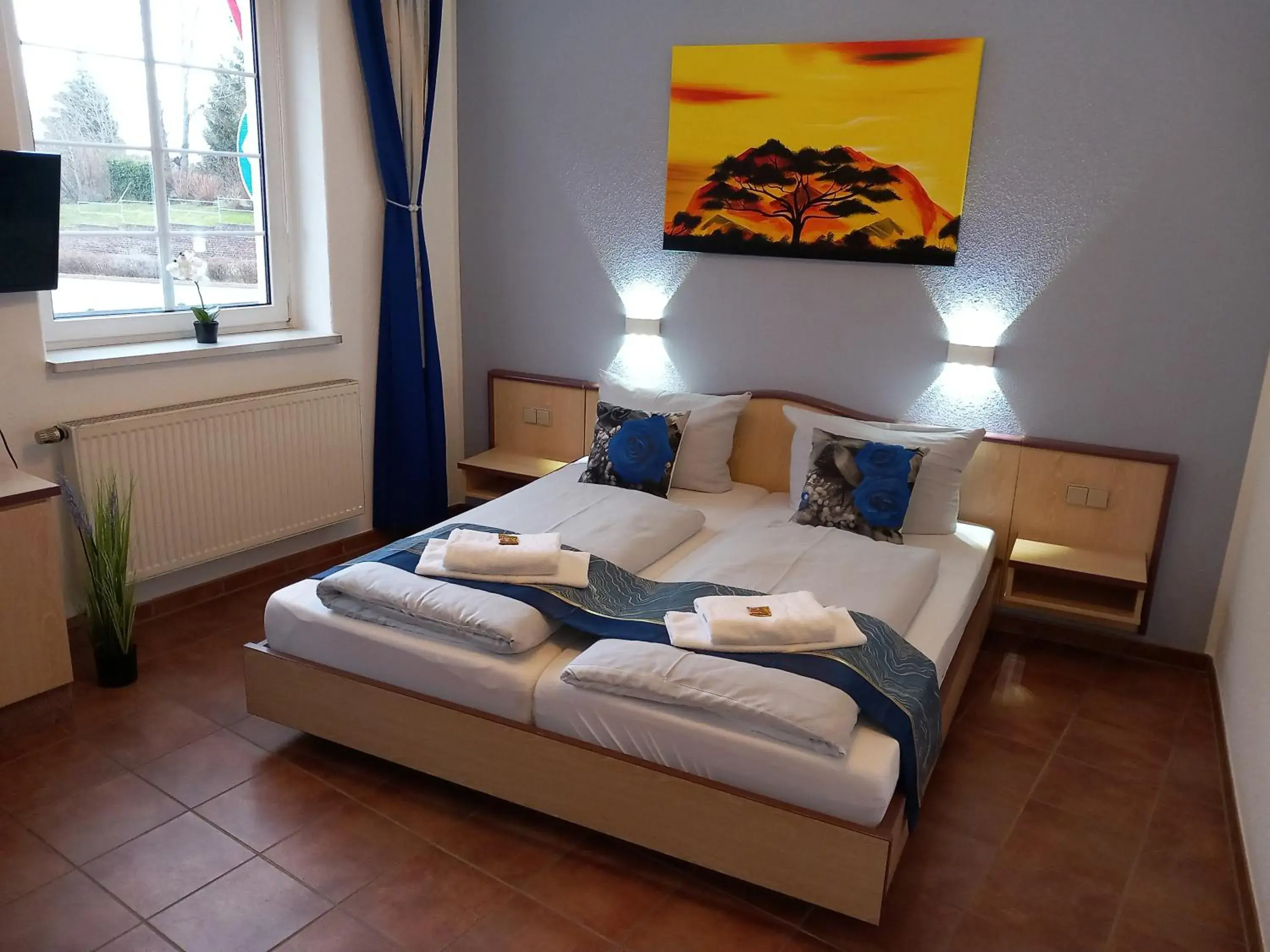 Double Room with Private Bathroom - single occupancy in Hotel Eintracht Double Room with Private Bathroom - single occupancy in Hotel Eintracht