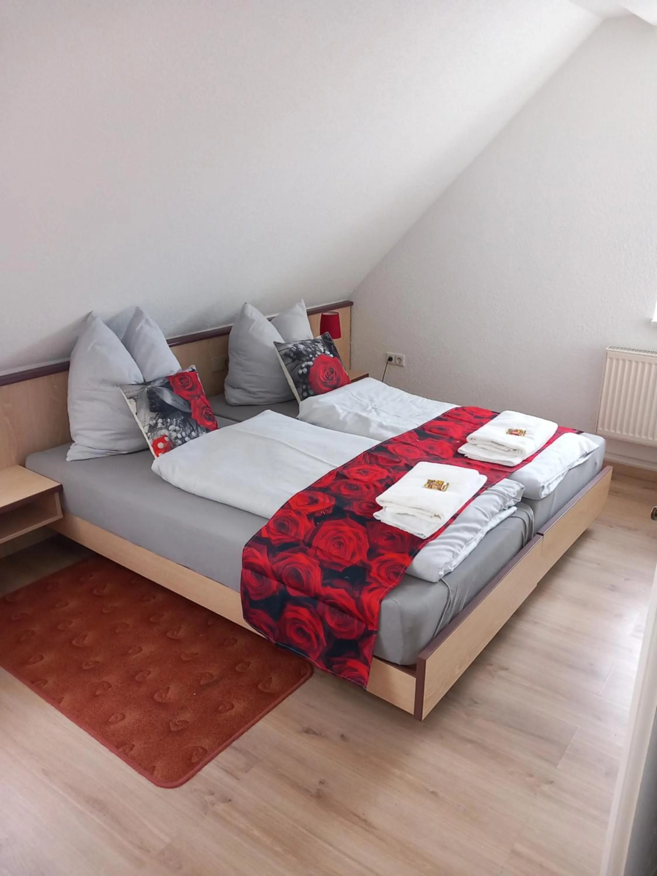 Bed in Hotel Eintracht