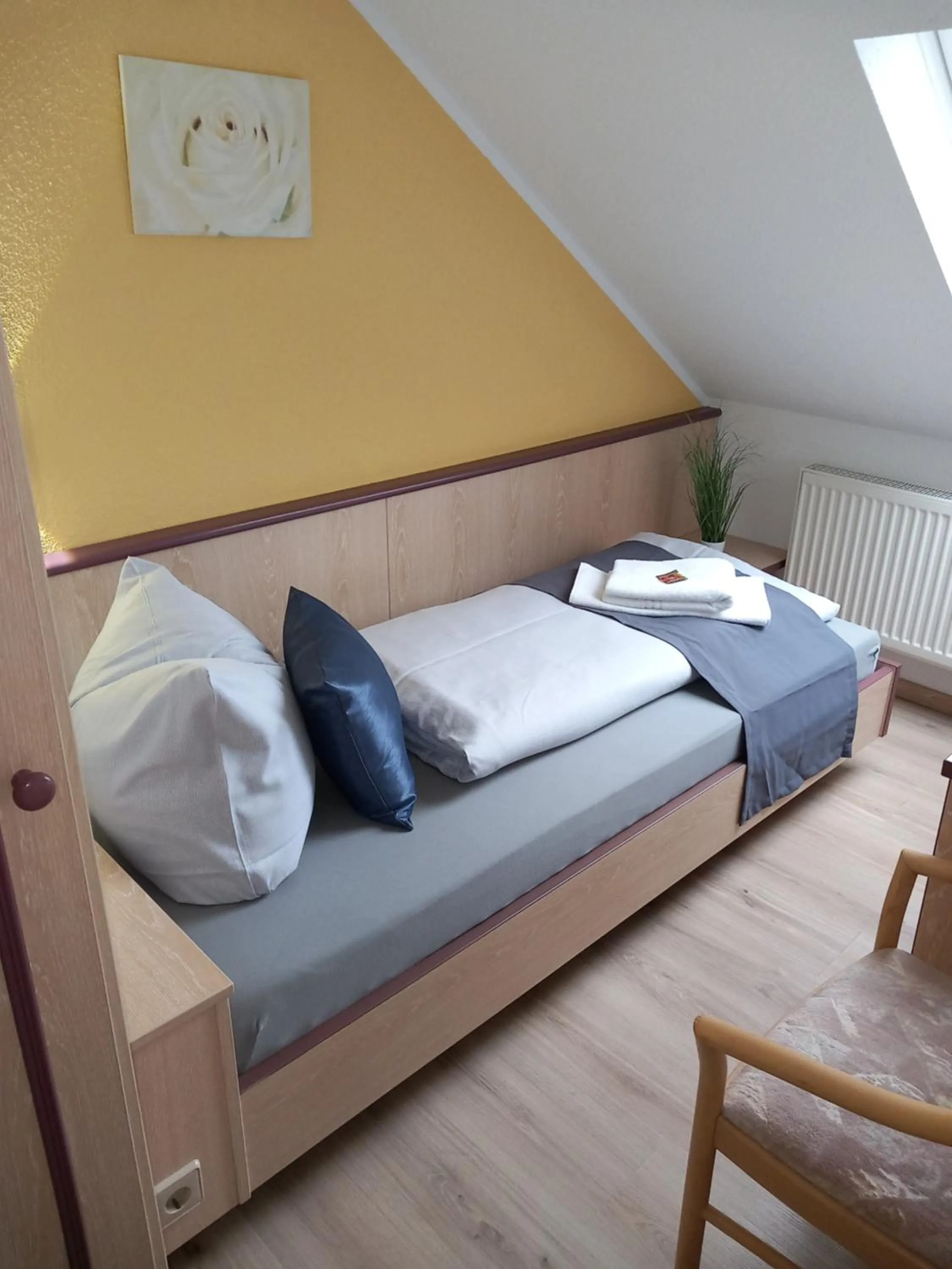 Photo of the whole room, Bed in Hotel Eintracht