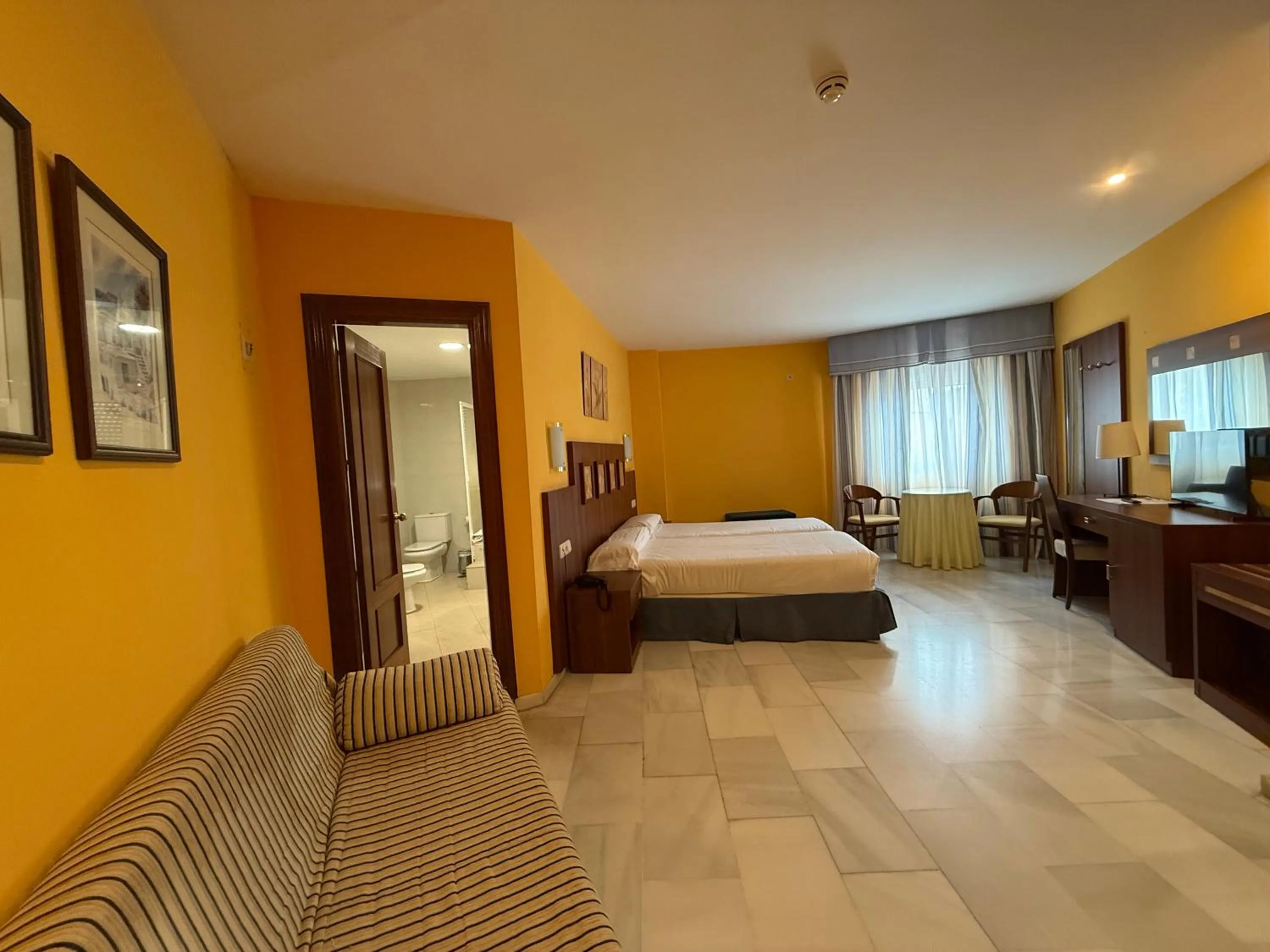 Bed in Hotel Nuevo Palas