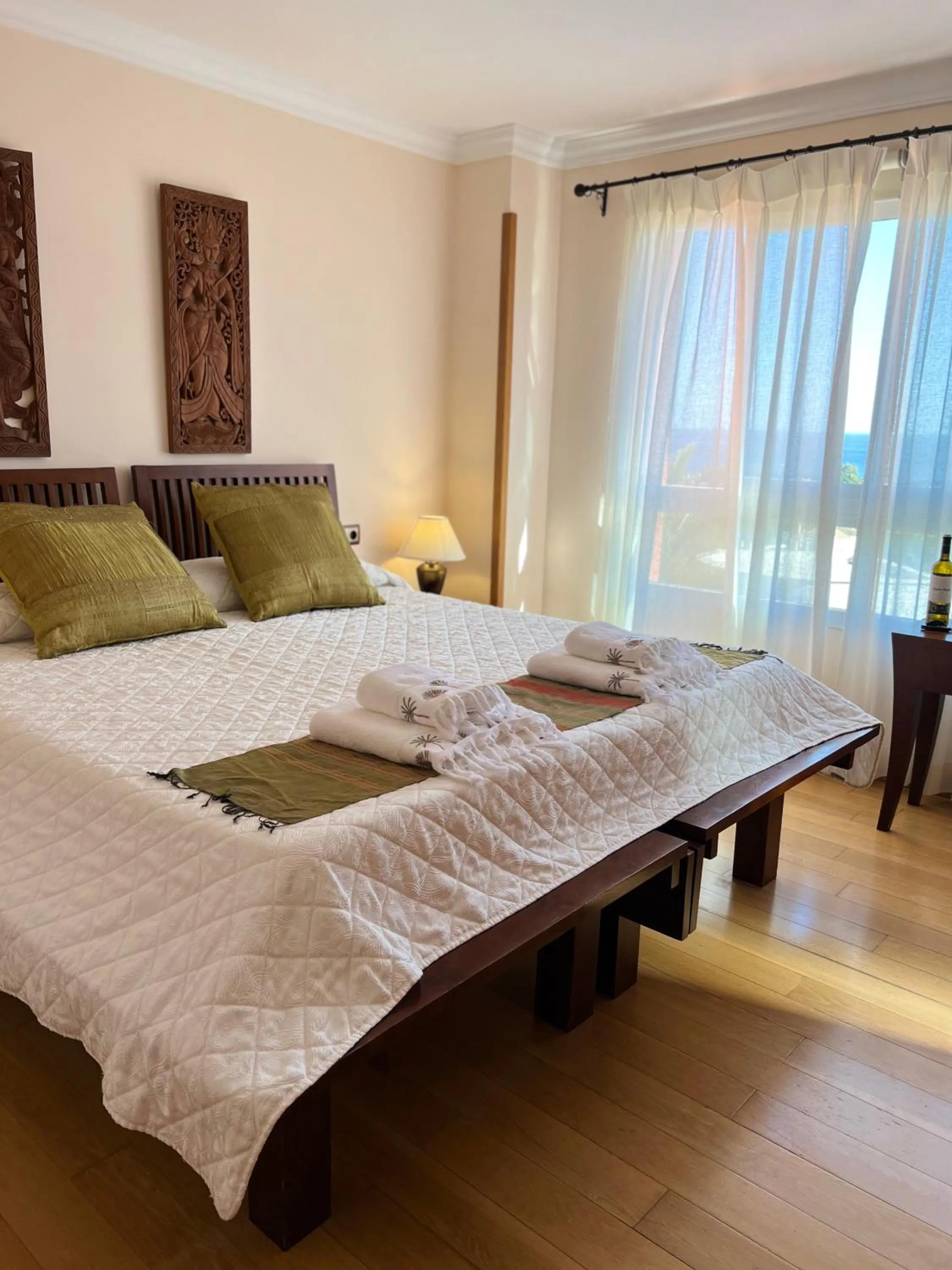 Bed in The Marbella Heights Boutique Hotel