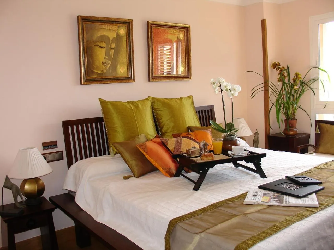 Bedroom, Bed in The Marbella Heights Boutique Hotel
