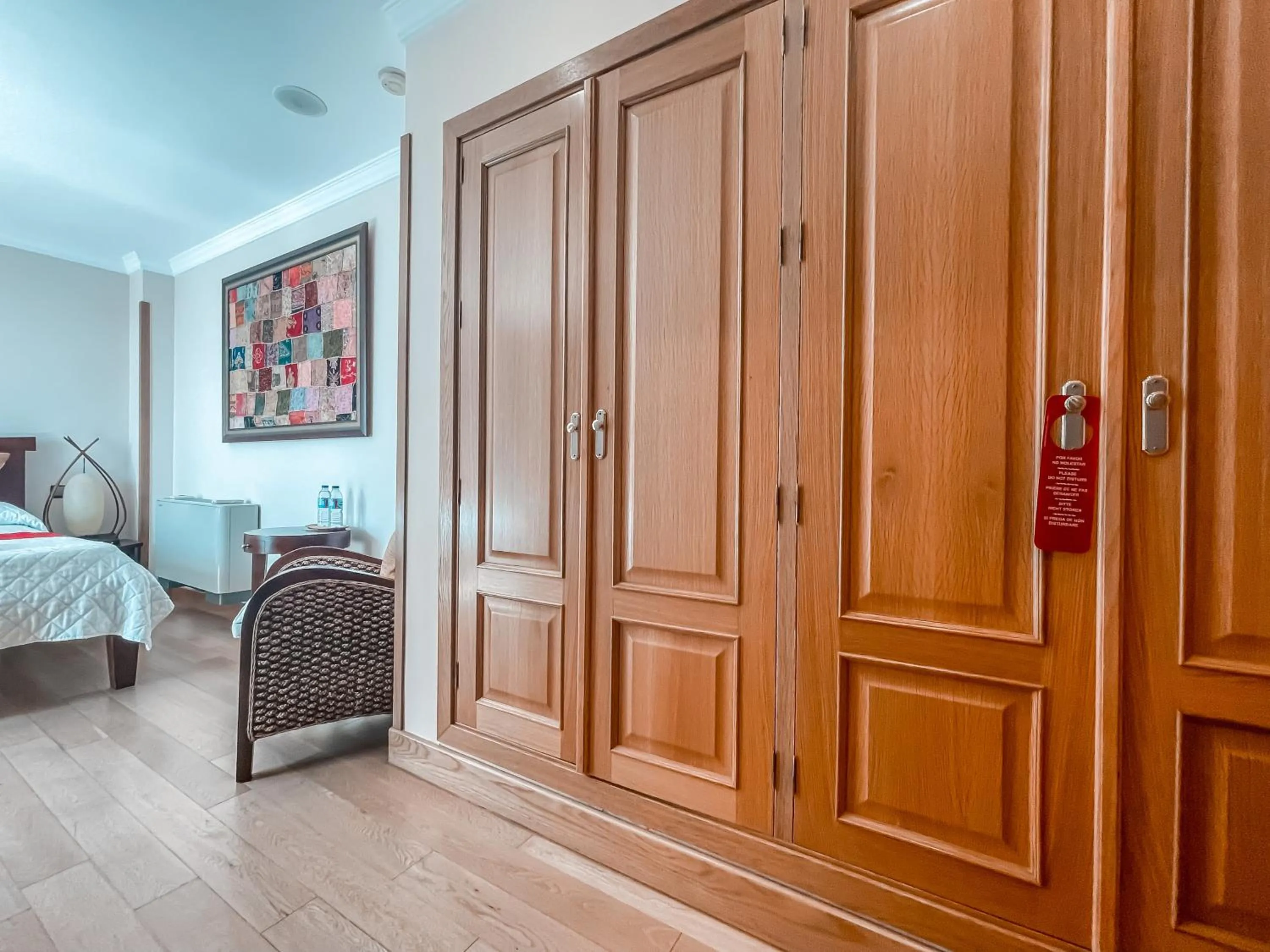 wardrobe, Bed in The Marbella Heights Boutique Hotel