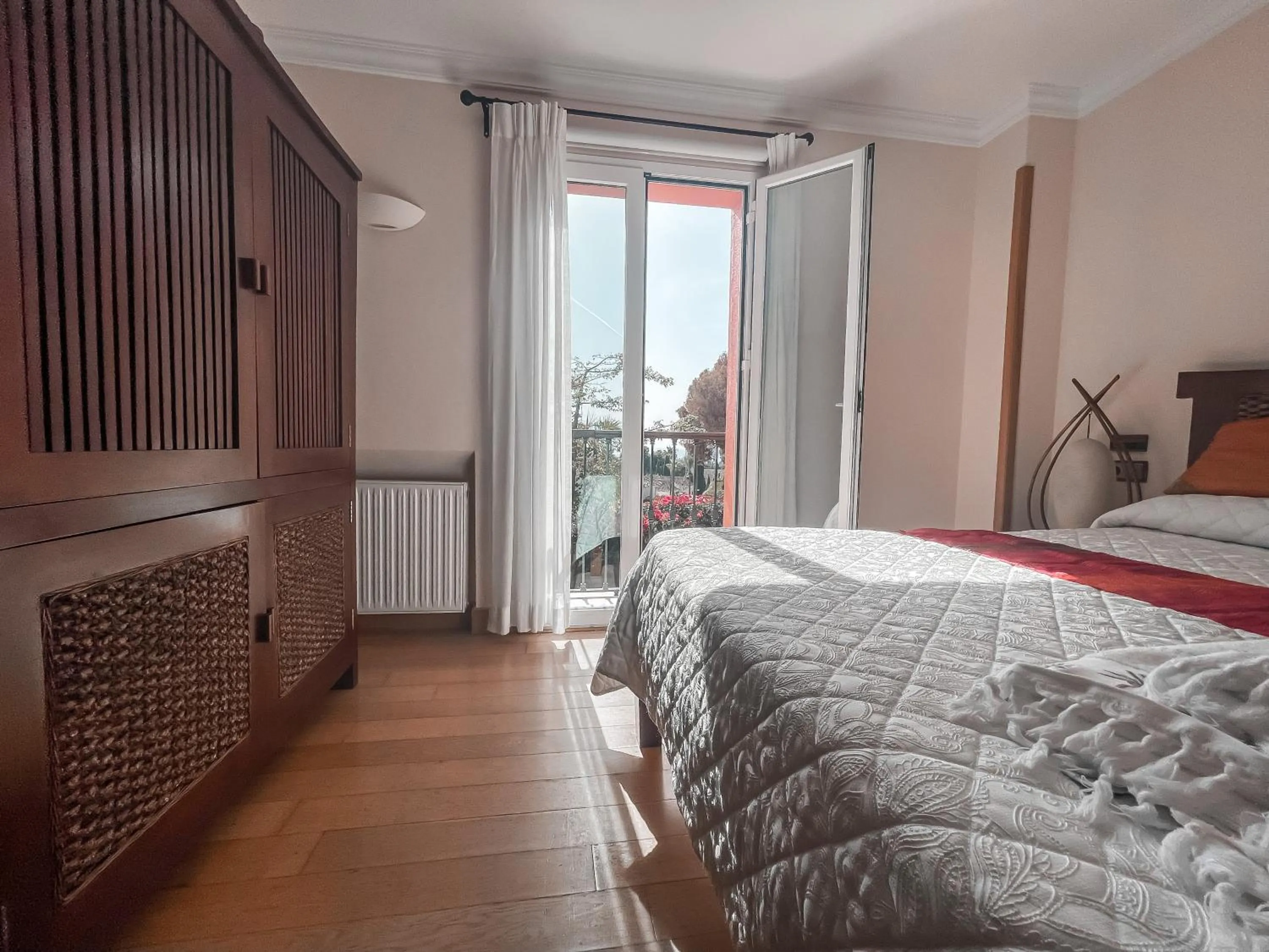 Balcony/Terrace, Bed in The Marbella Heights Boutique Hotel