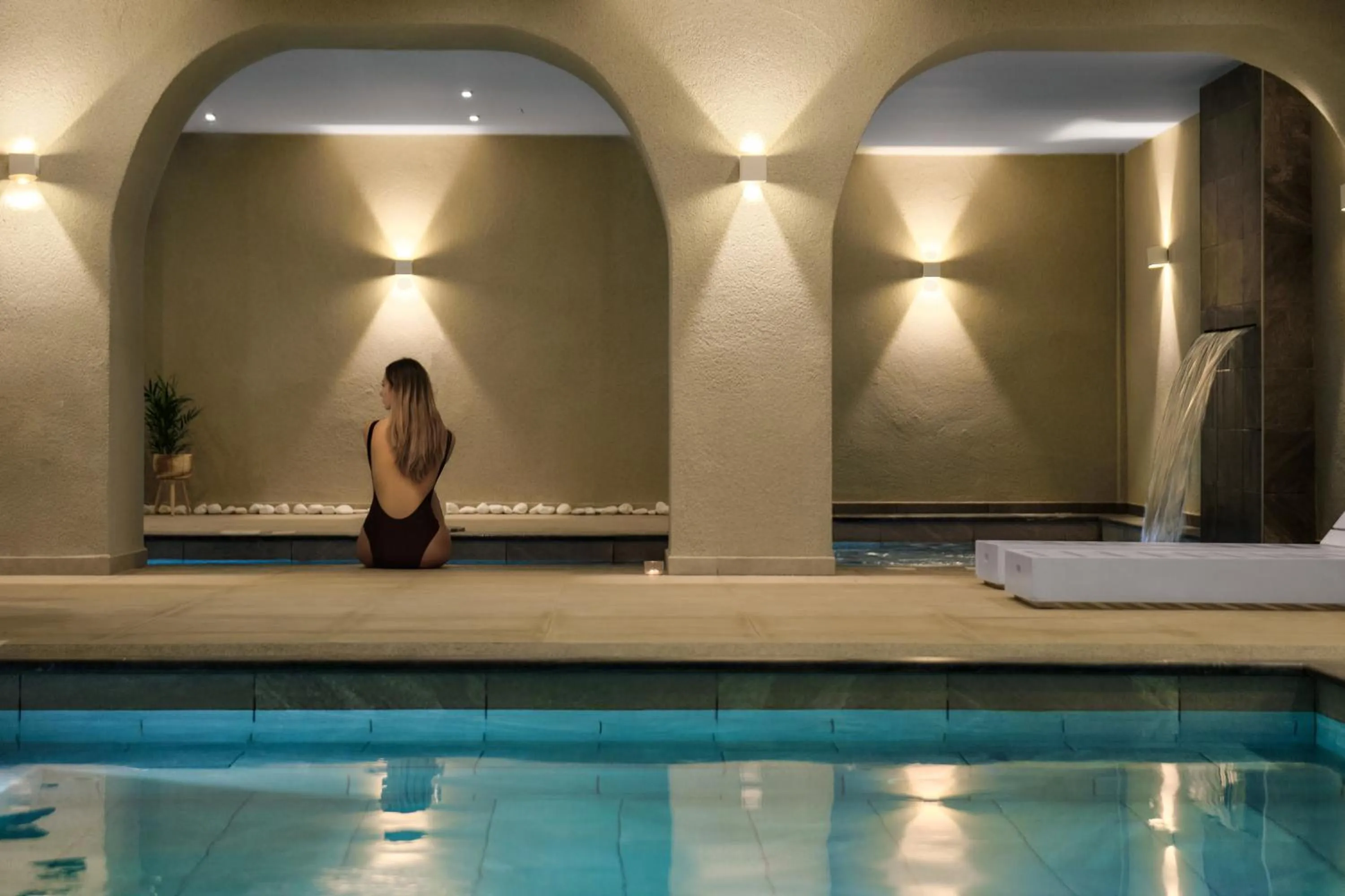 Swimming pool in Mythical Coast Wellness Retreat