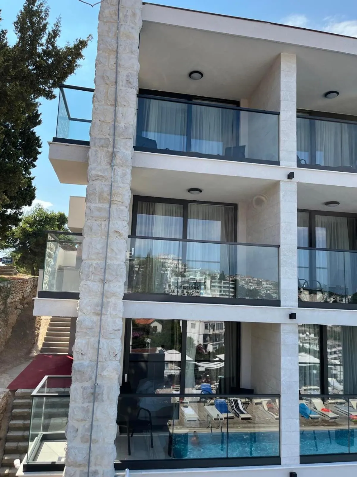 Balcony/Terrace in The New Hotel Mediteran - VILLA Edition