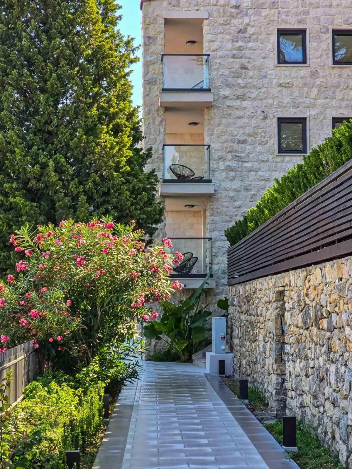 Patio in The New Hotel Mediteran - VILLA Edition
