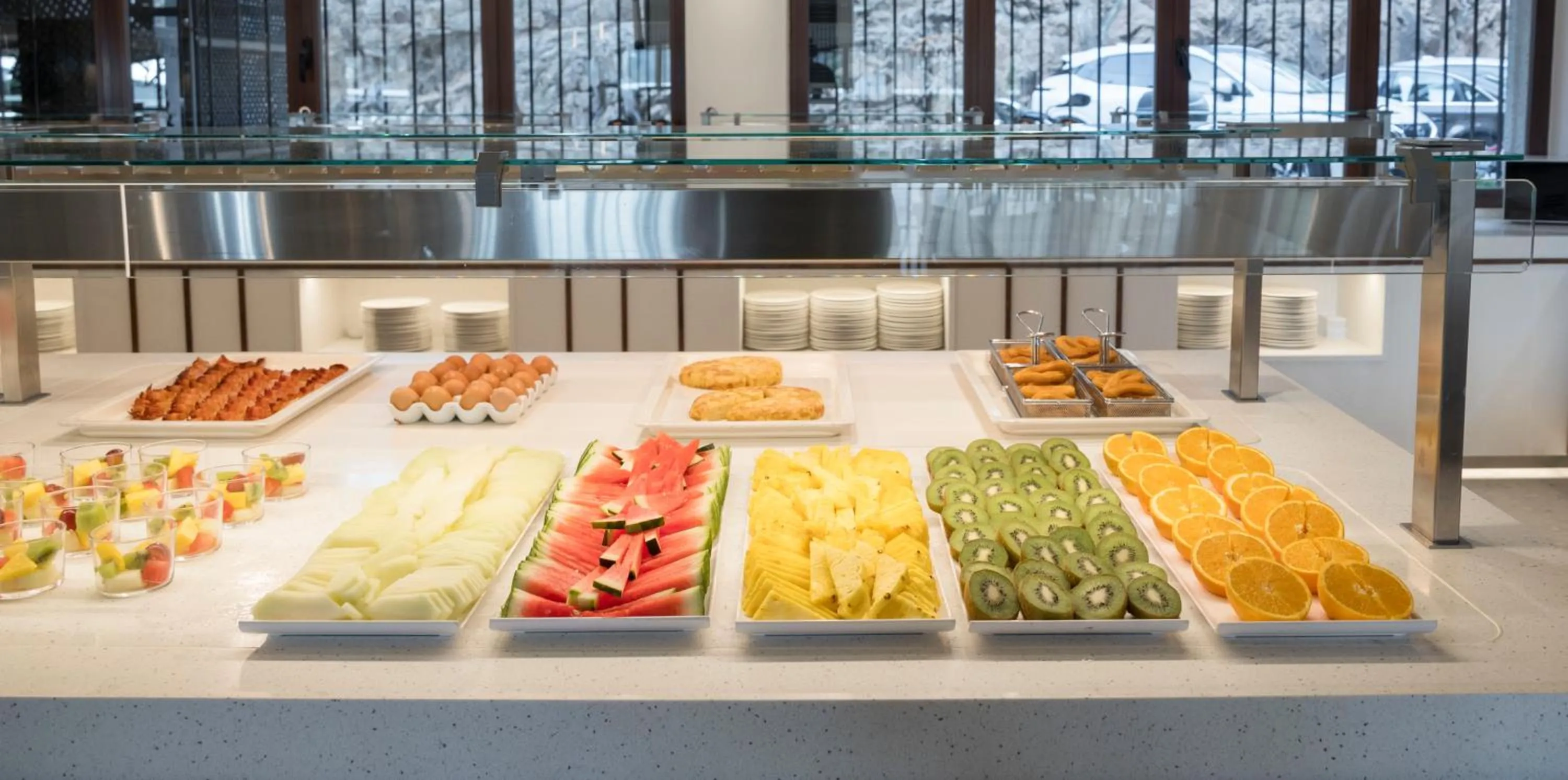 Dining area in Ilunion Caleta Park