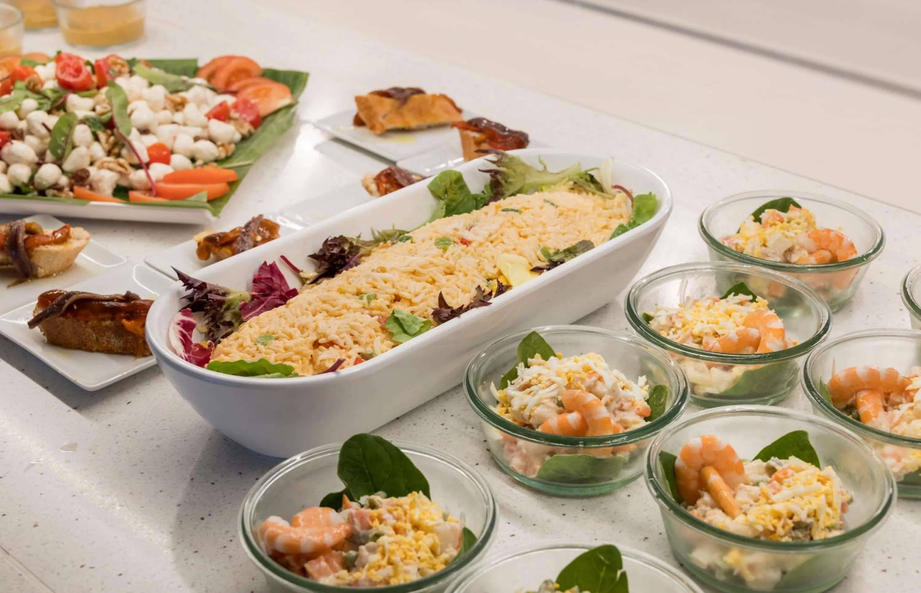 Lunch in Ilunion Caleta Park