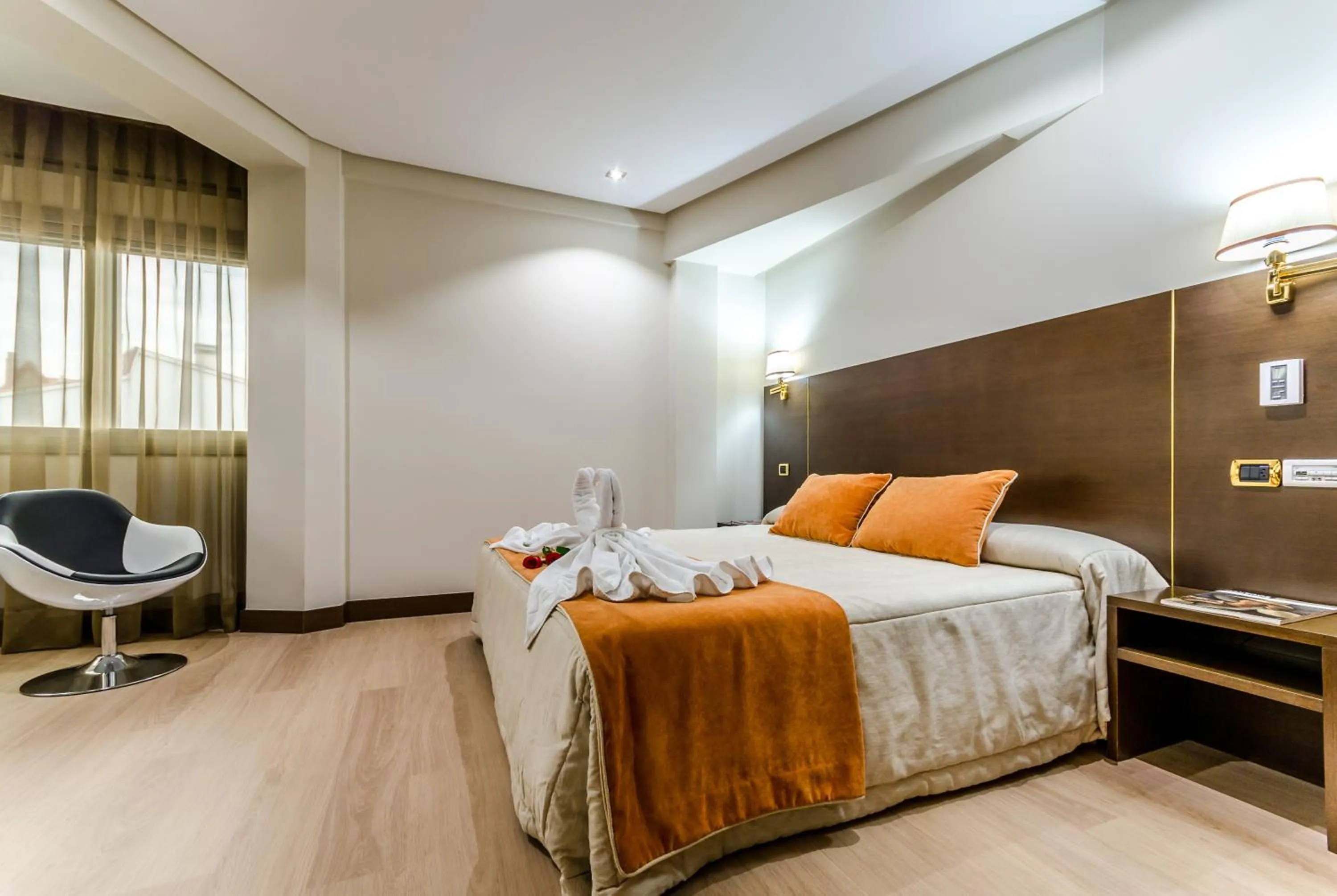 Bed in Hotel Princess