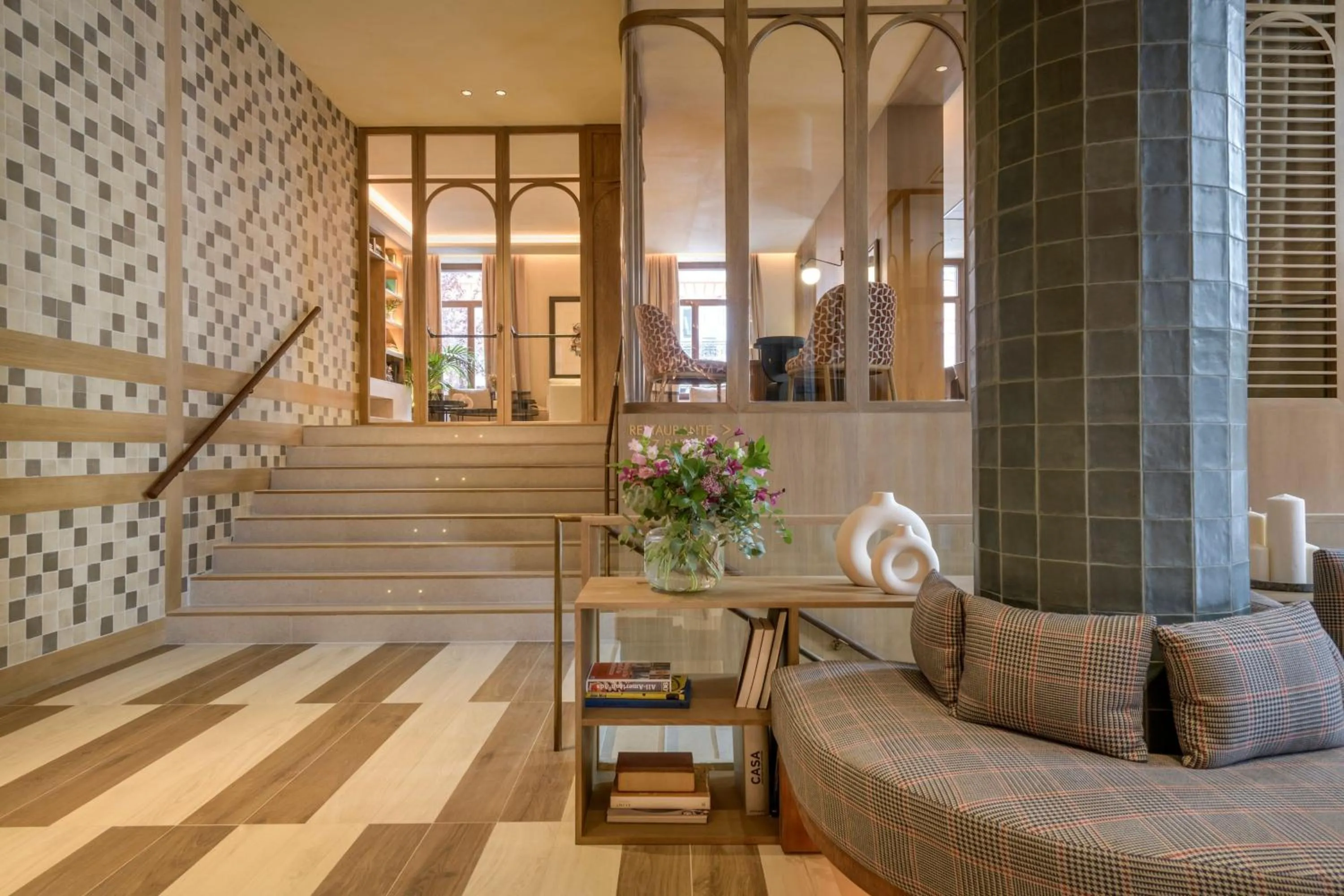 Lobby or reception in AC Hotel Recoletos by Marriott