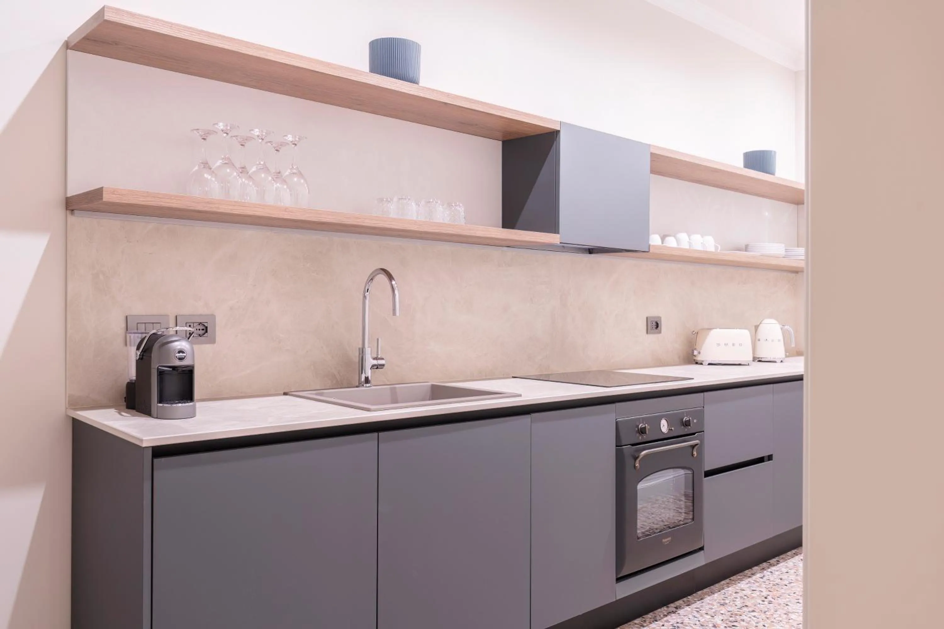 Kitchen or kitchenette in Be Mate Ponte di Rialto