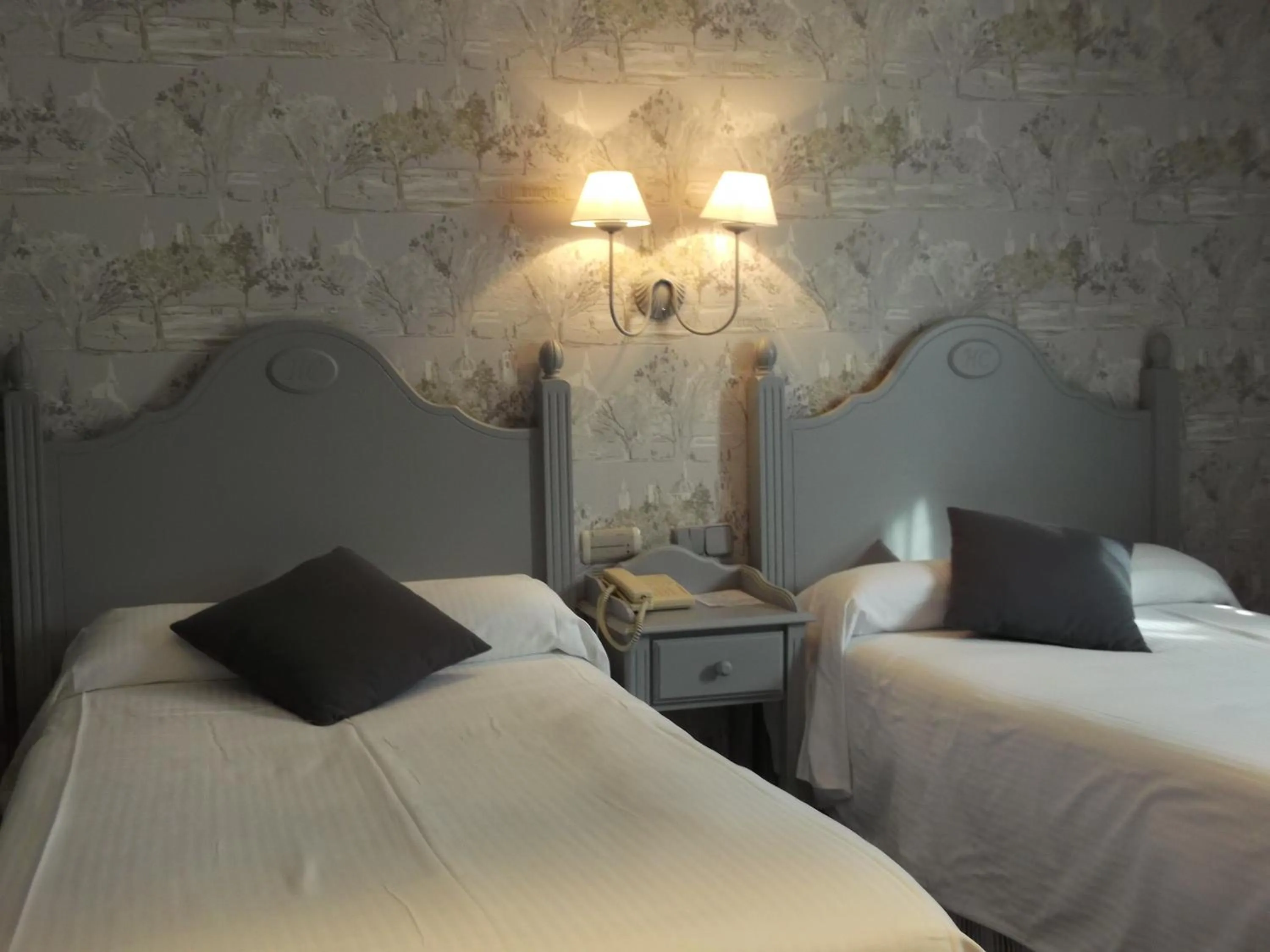 Bed in Hotel Comillas