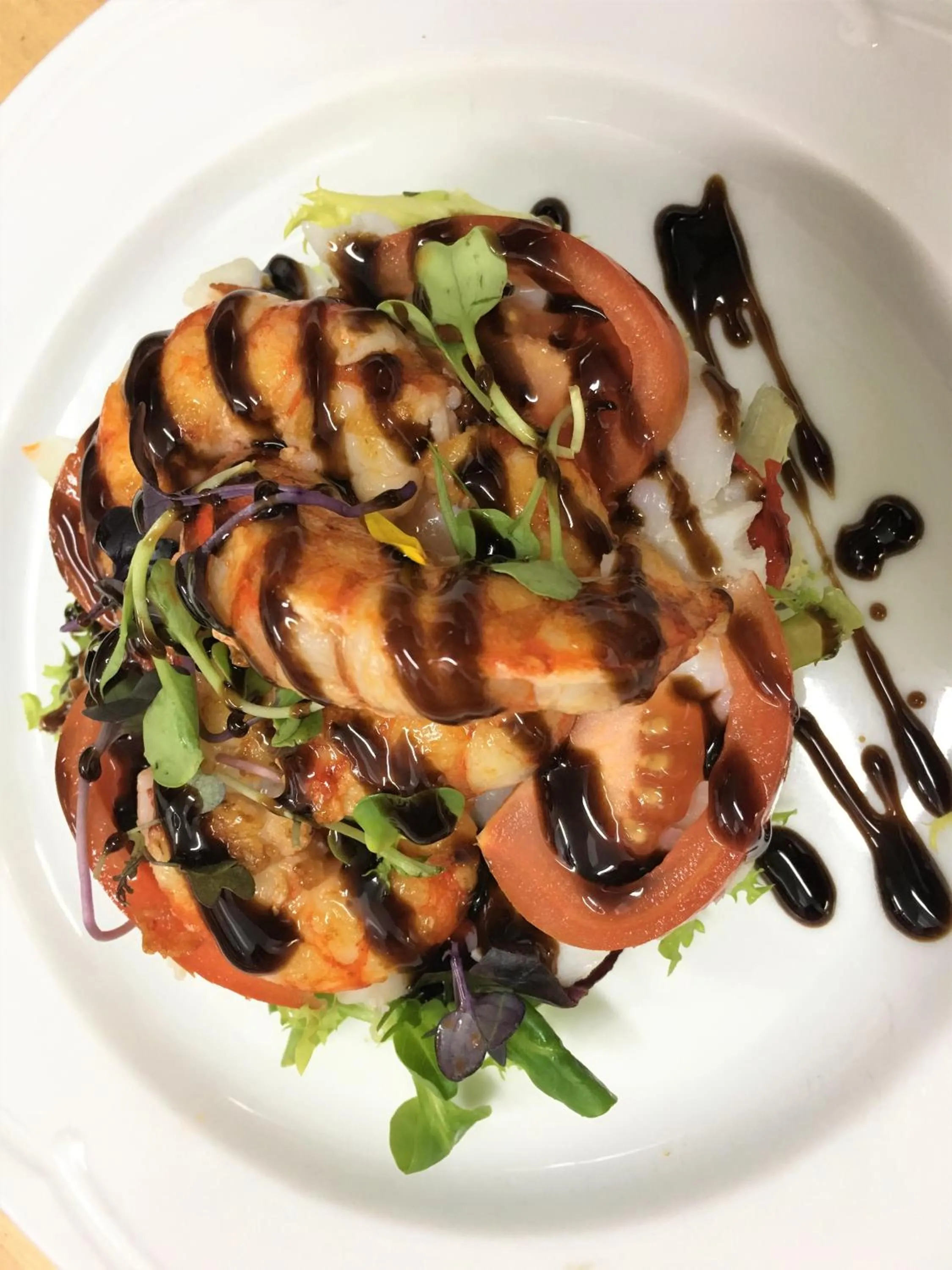 Food close-up in Hotel Comillas