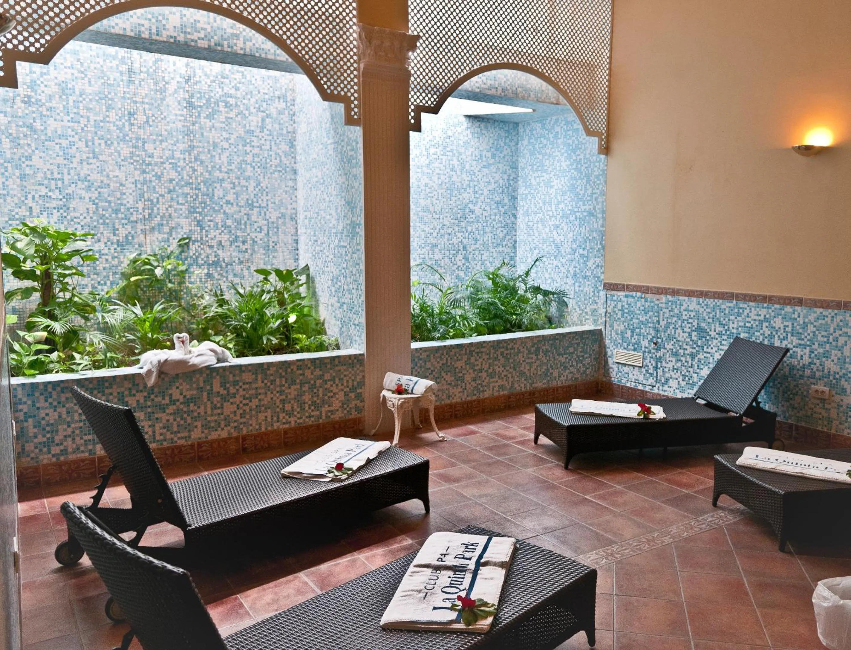 Sauna in RF La Quinta Park Suites