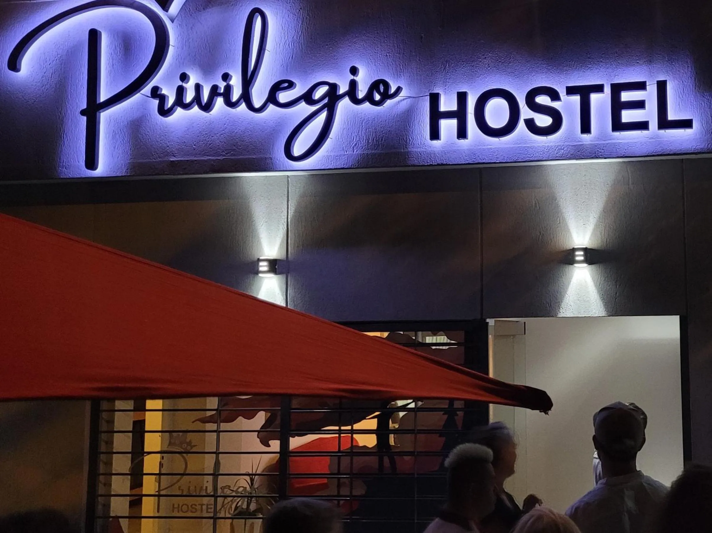 Facade/entrance in Privilegio Hostel