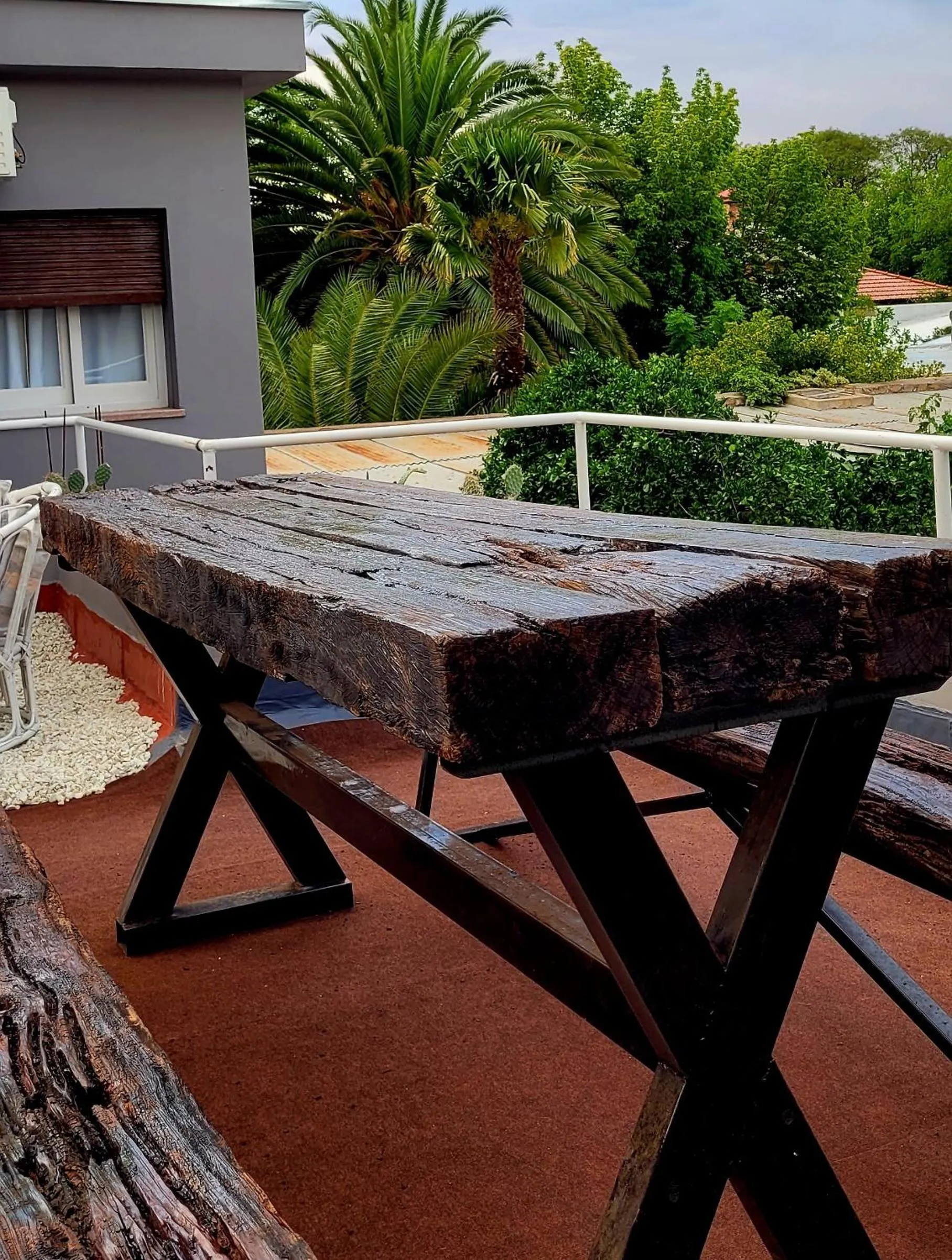 Balcony/Terrace in Privilegio Hostel