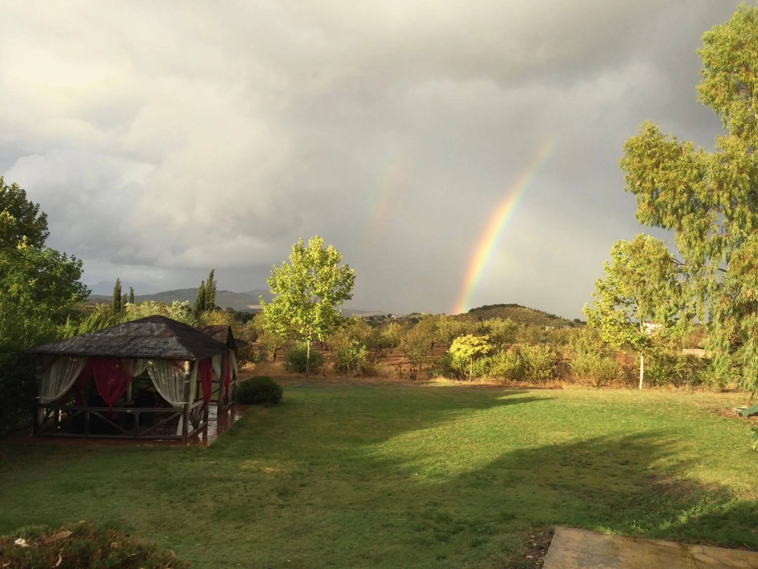 Garden in Hotel Rural La Paloma