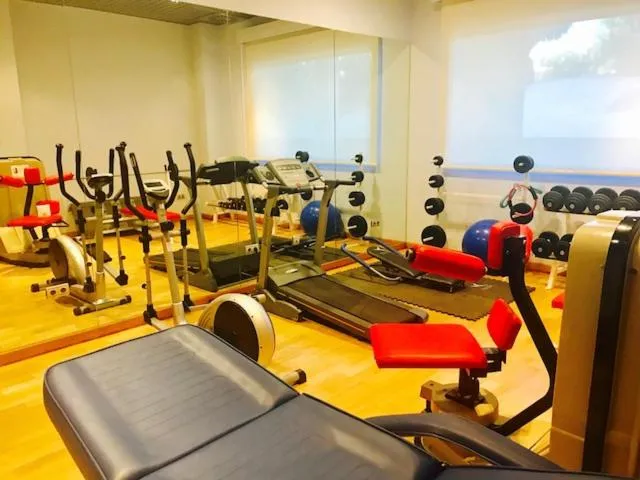 Fitness centre/facilities in Hotel FC Villalba