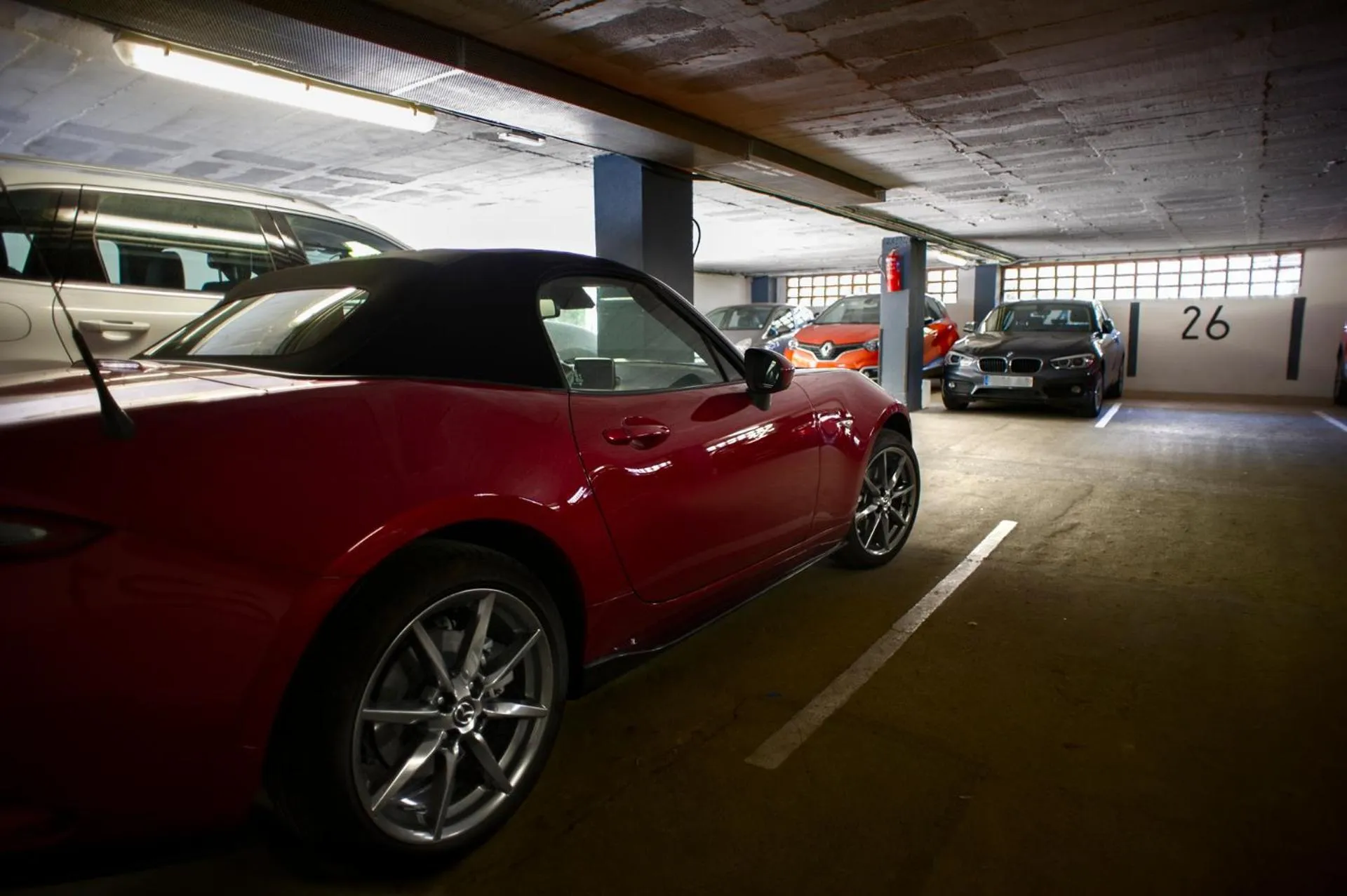 Parking in Hotel Playa Sol