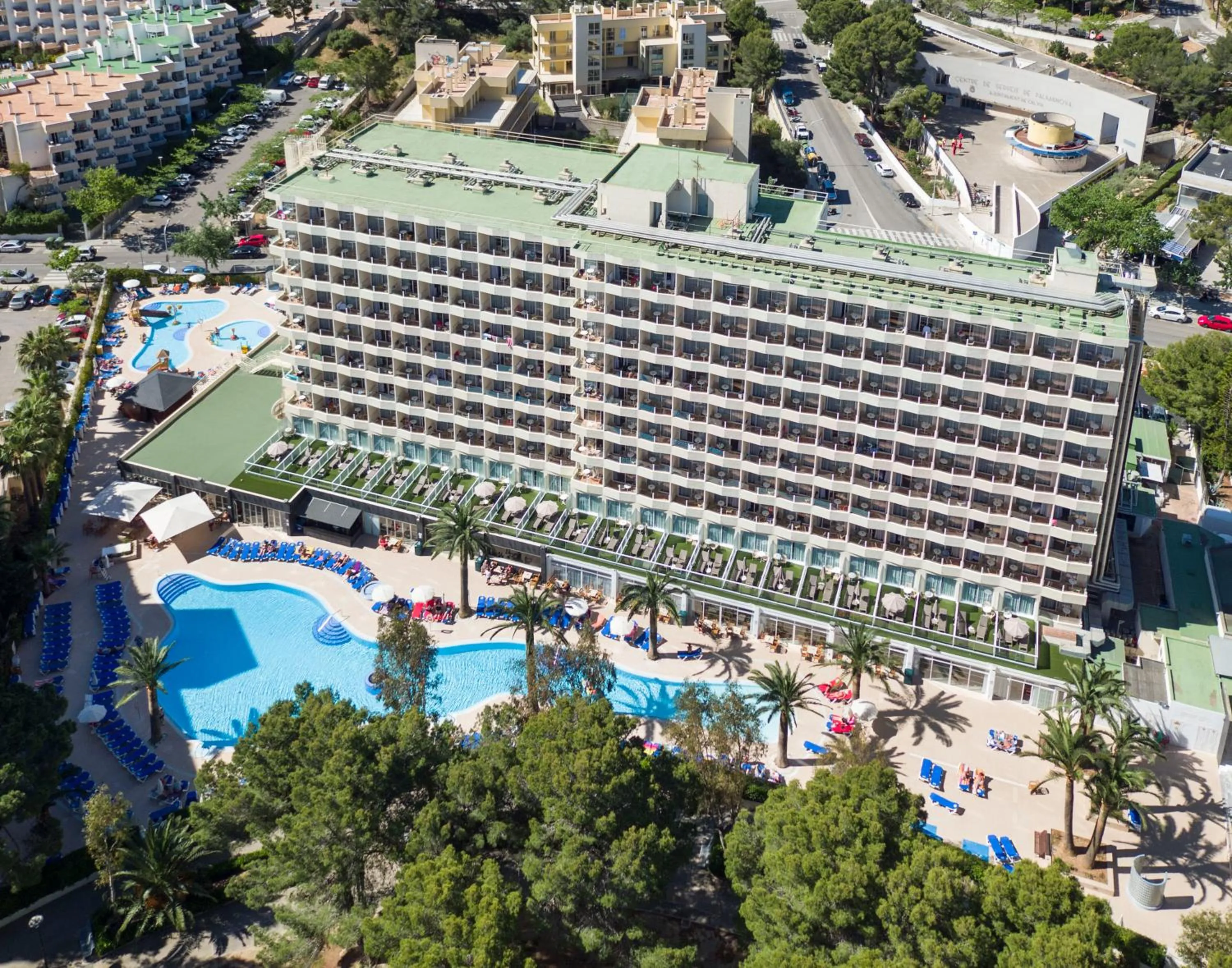 Bird's eye view in Sol Palmanova Mallorca