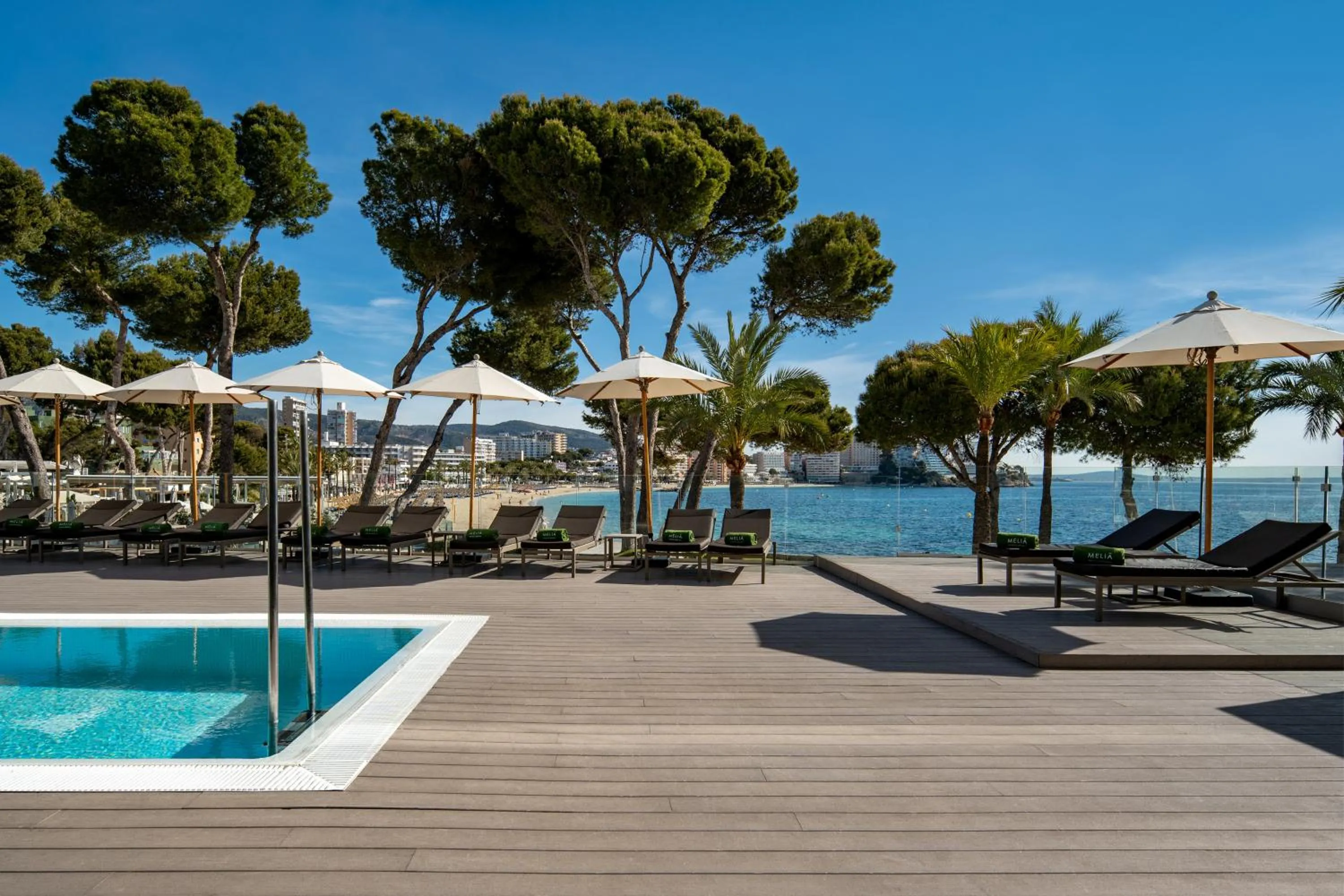 Natural landscape in Meliá Calviá Beach