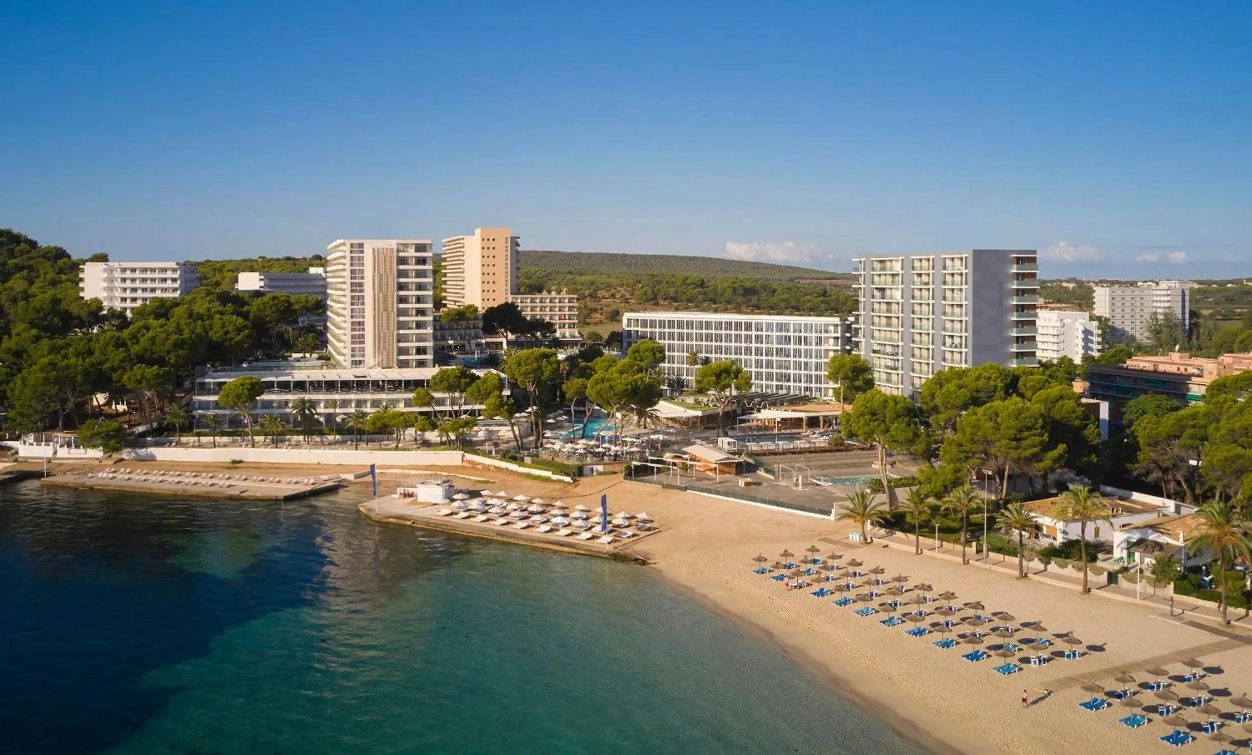 Bird's eye view in Meliá Calviá Beach