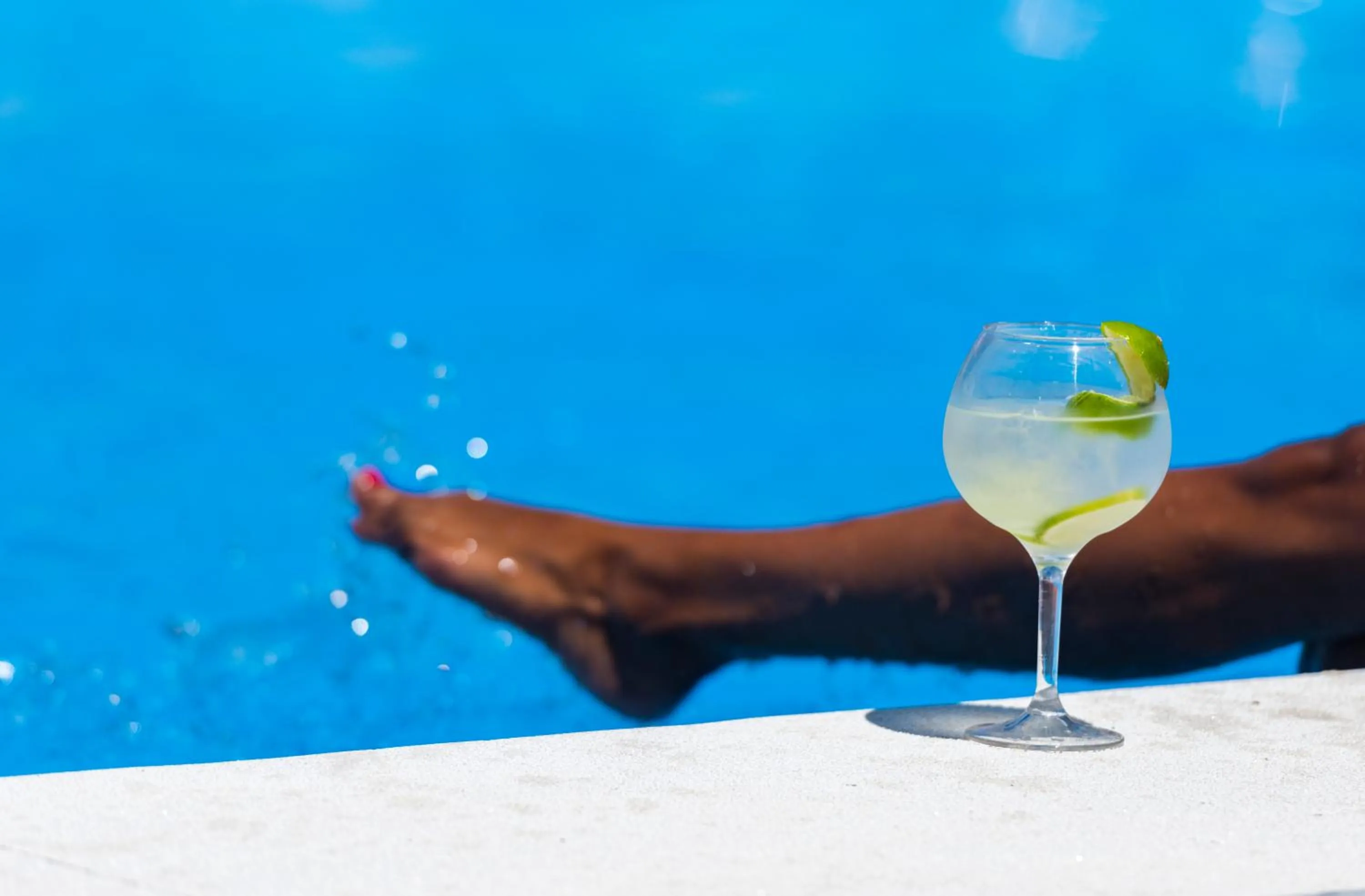 Pool view in Sol House Mallorca