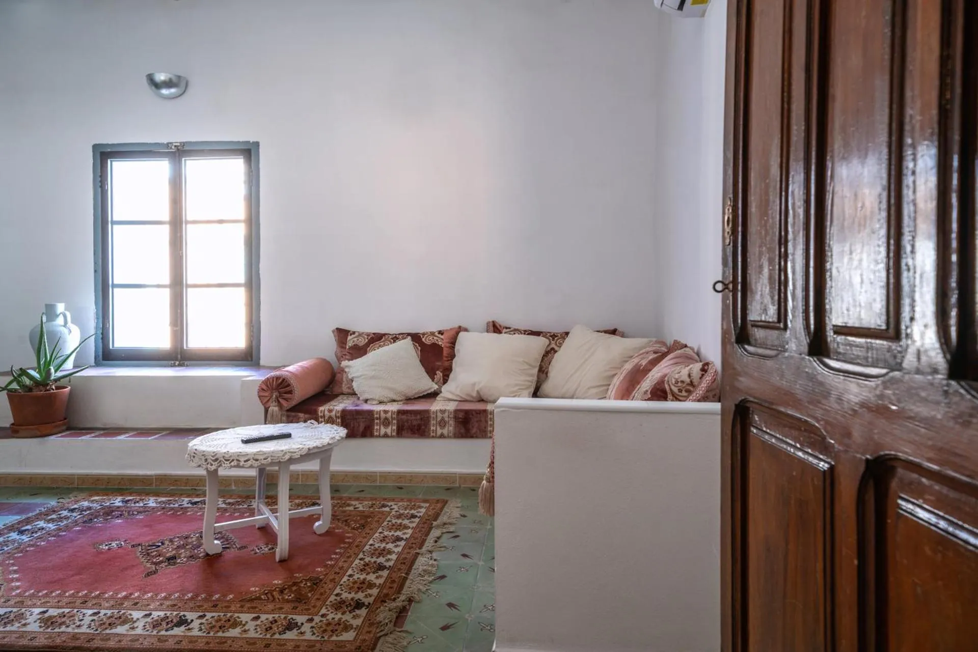 Communal lounge/ TV room in 7 Pisos Casa Rural de Pueblo