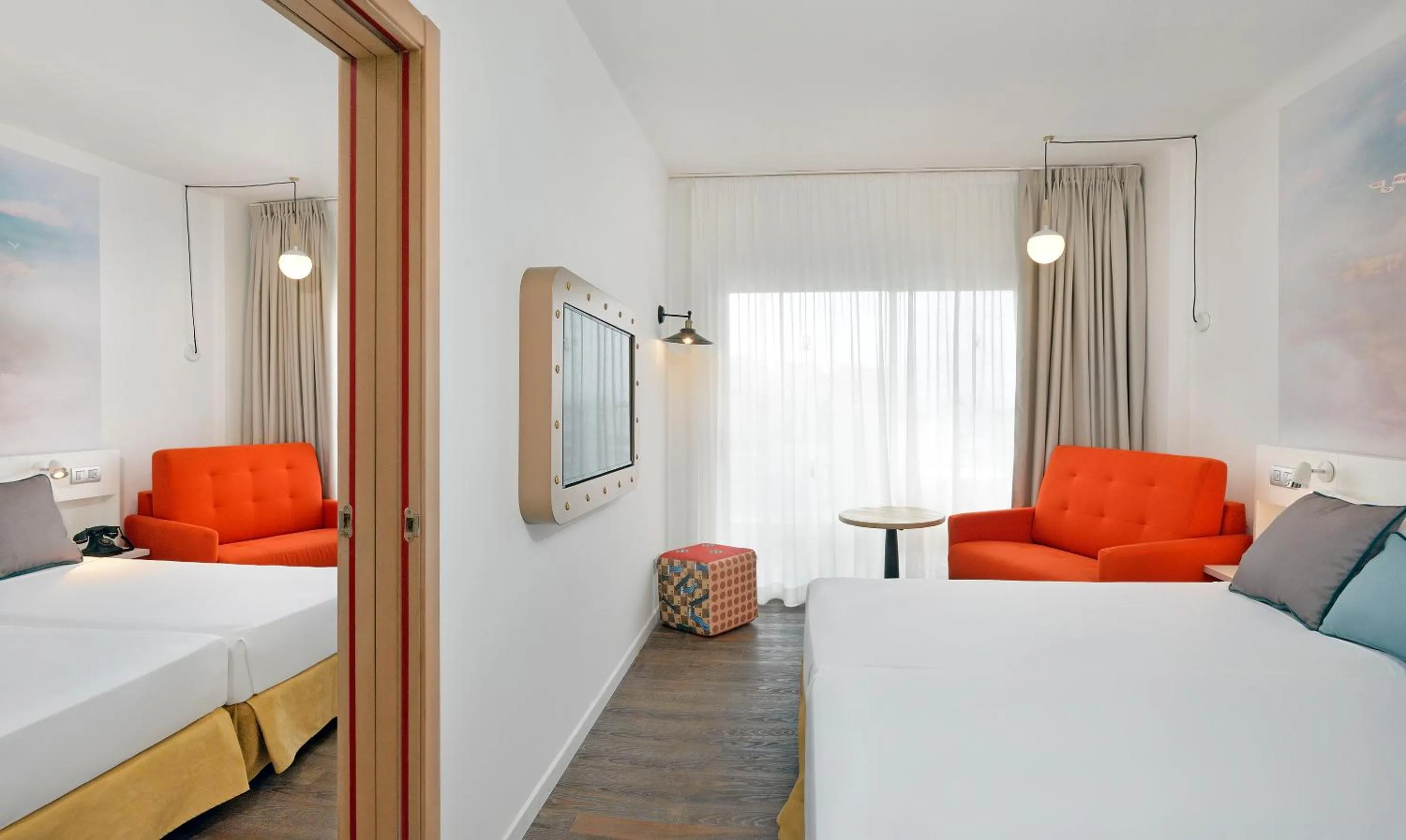 Bed in Sol Katmandu Park & Resort